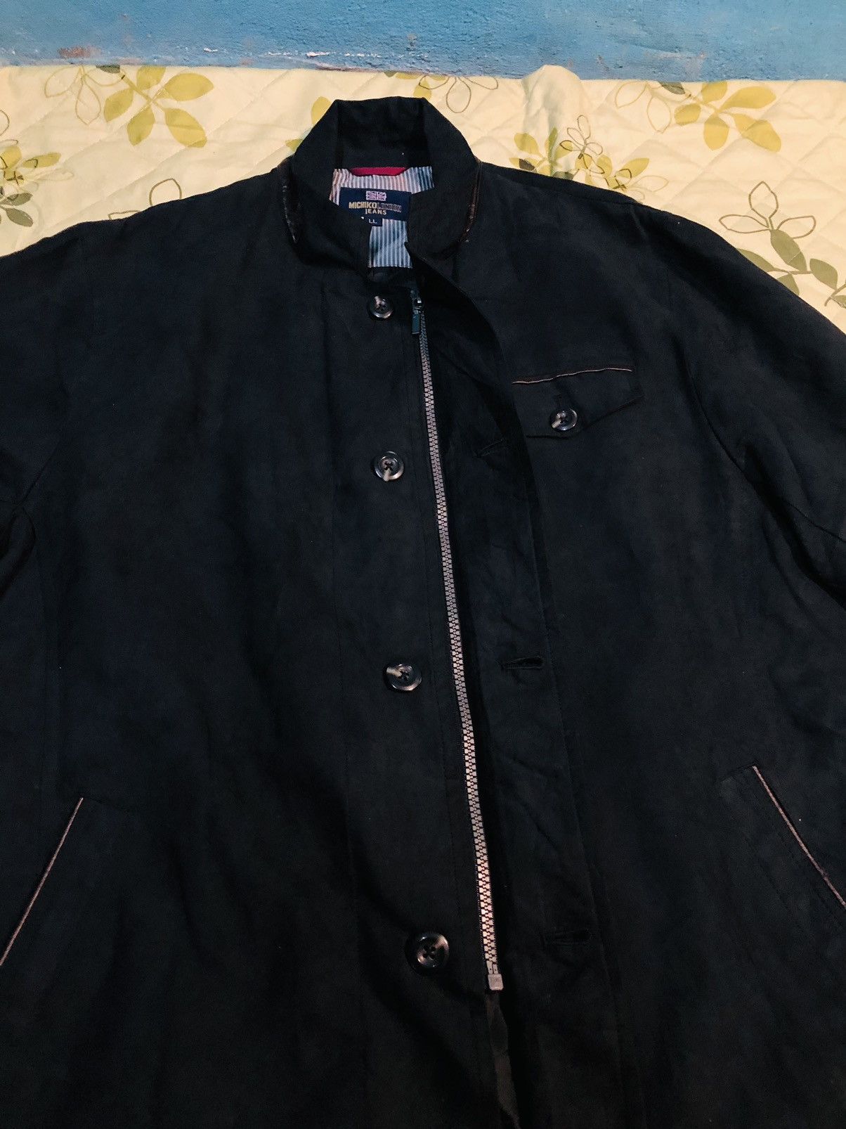 Michiko Koshino London Mochiko London Jeans Buttoned Jacket (31) Size US XL / EU 56 / 4 - 8 Thumbnail