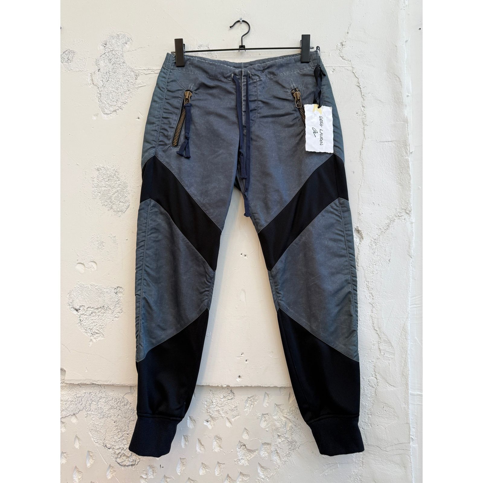 Greg Lauren Greg Lauren SAMPLE Nylon Lounge Pants Size US 30 / EU 46 - 1 Thumbnail