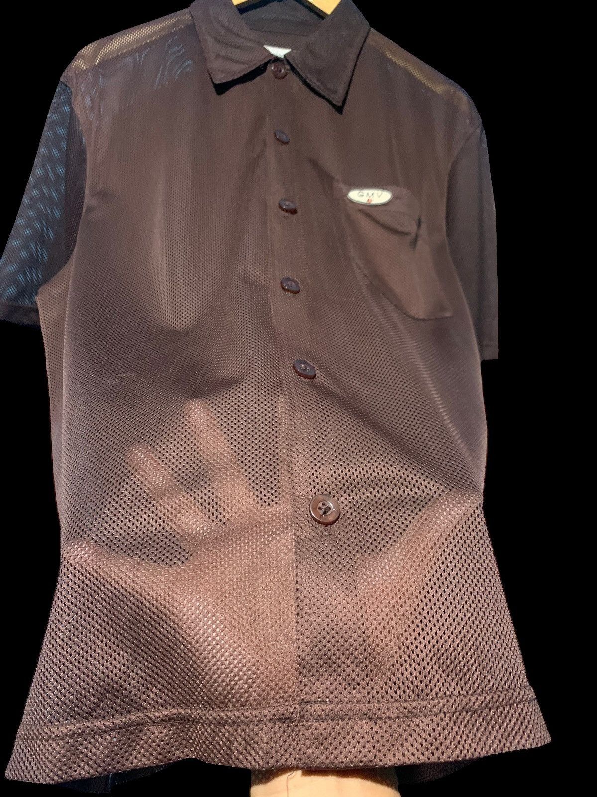 GianMarco Venturi Gian Marco transparent mesh shirt y2k style Size US L / EU 52-54 / 3 - 2 Thumbnail