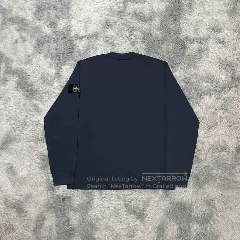Stone Island Stone Island Round neck sweater pocket dark blue XL code Size US XL / EU 56 / 4 - 2 Thumbnail