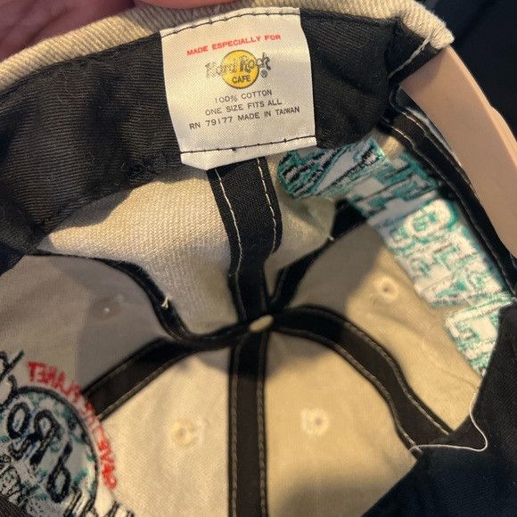 Vintage *RARE & VINTAGE* Hard Rock - Myrtle Beach Snapback Hat Size ONE SIZE - 3 Thumbnail