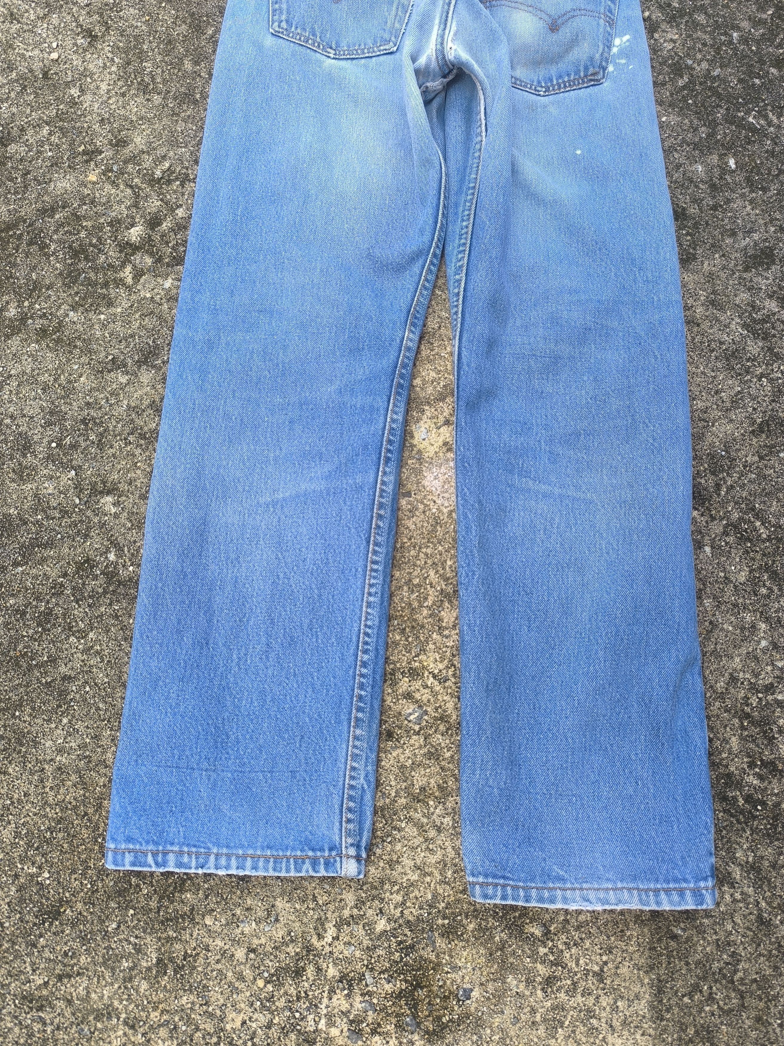 Levi's × Vintage 90s VINTAGE Levis 501 made in USA Size US 31 - 13 Thumbnail