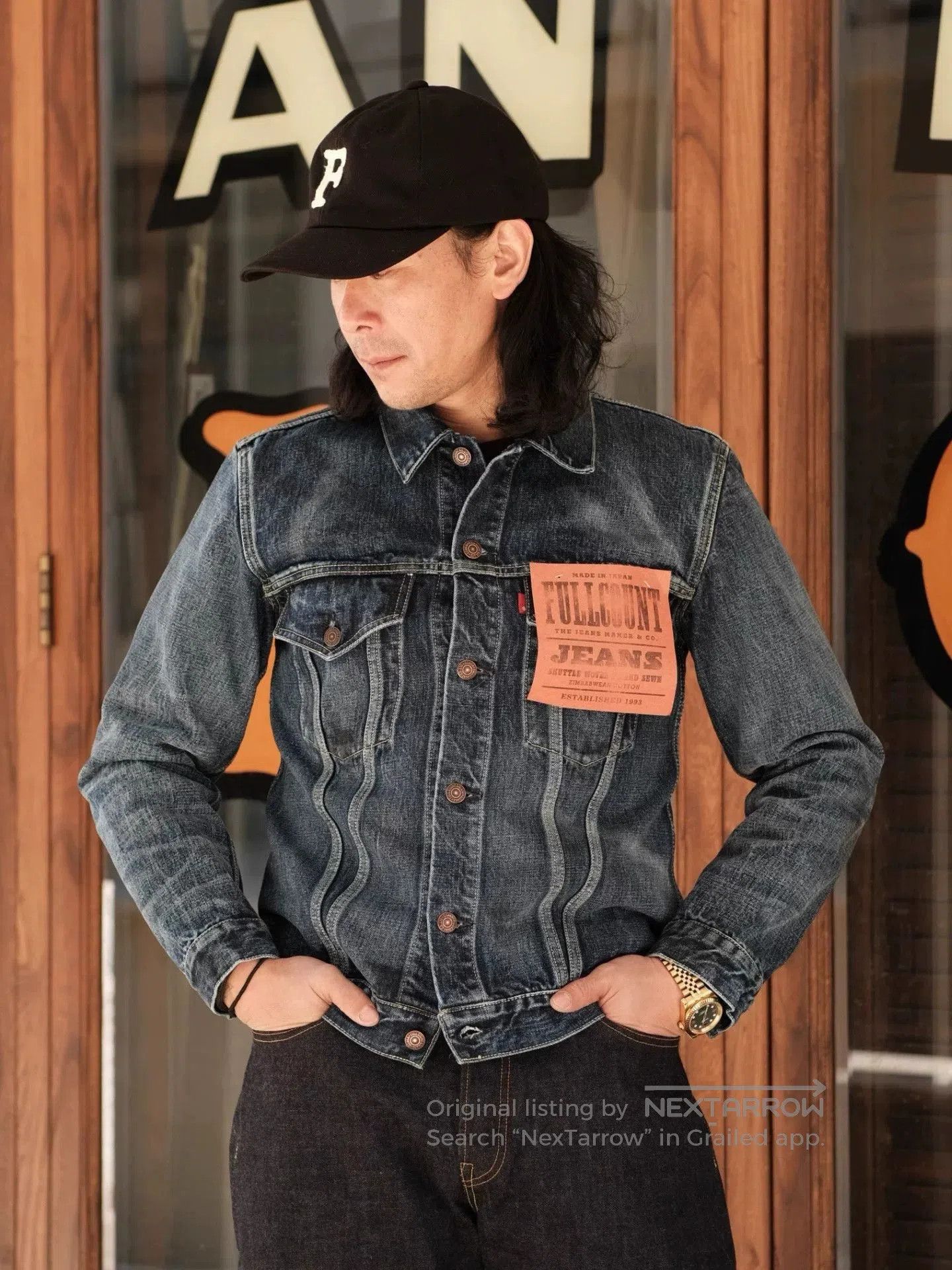 Full Count & Co. Fullcount Vintage Denim Work Jacket. Size US M / EU 48-50 / 2 - 1 Thumbnail