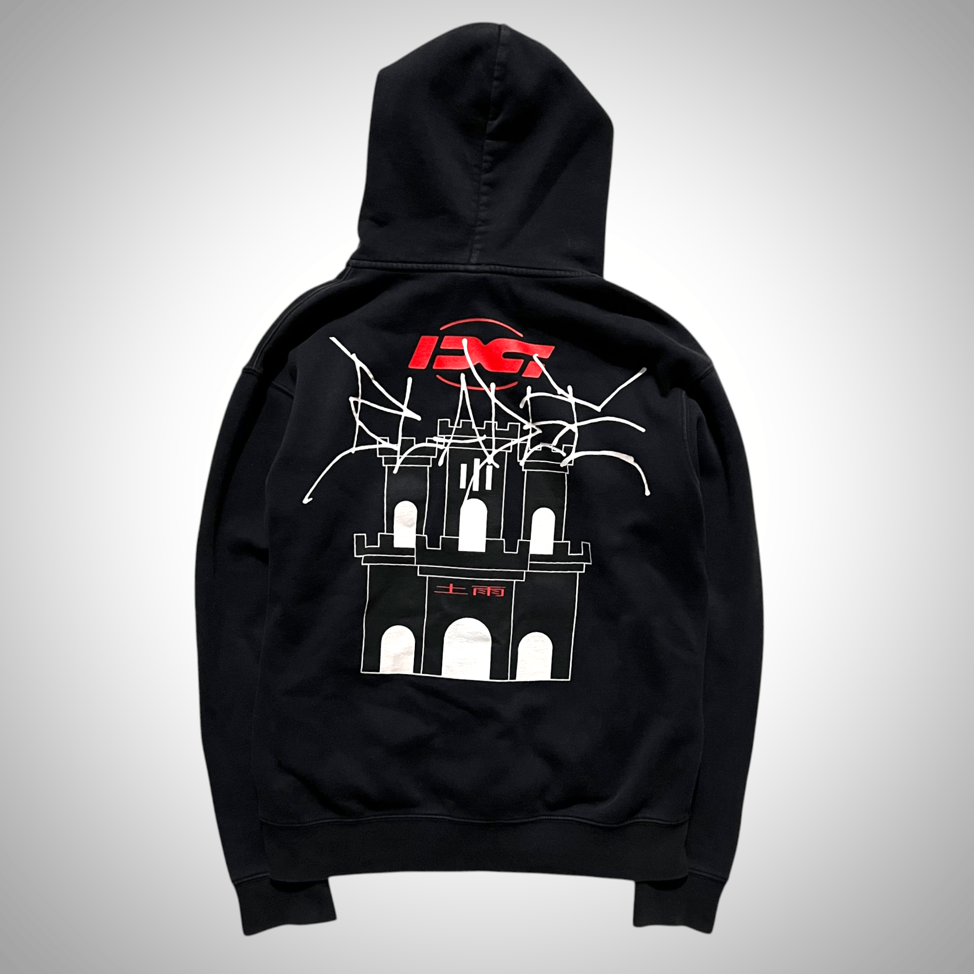 Drain Gang Bladee Red Light Zip Up Hoodie Size US M / EU 48-50 / 2 - 3 Thumbnail