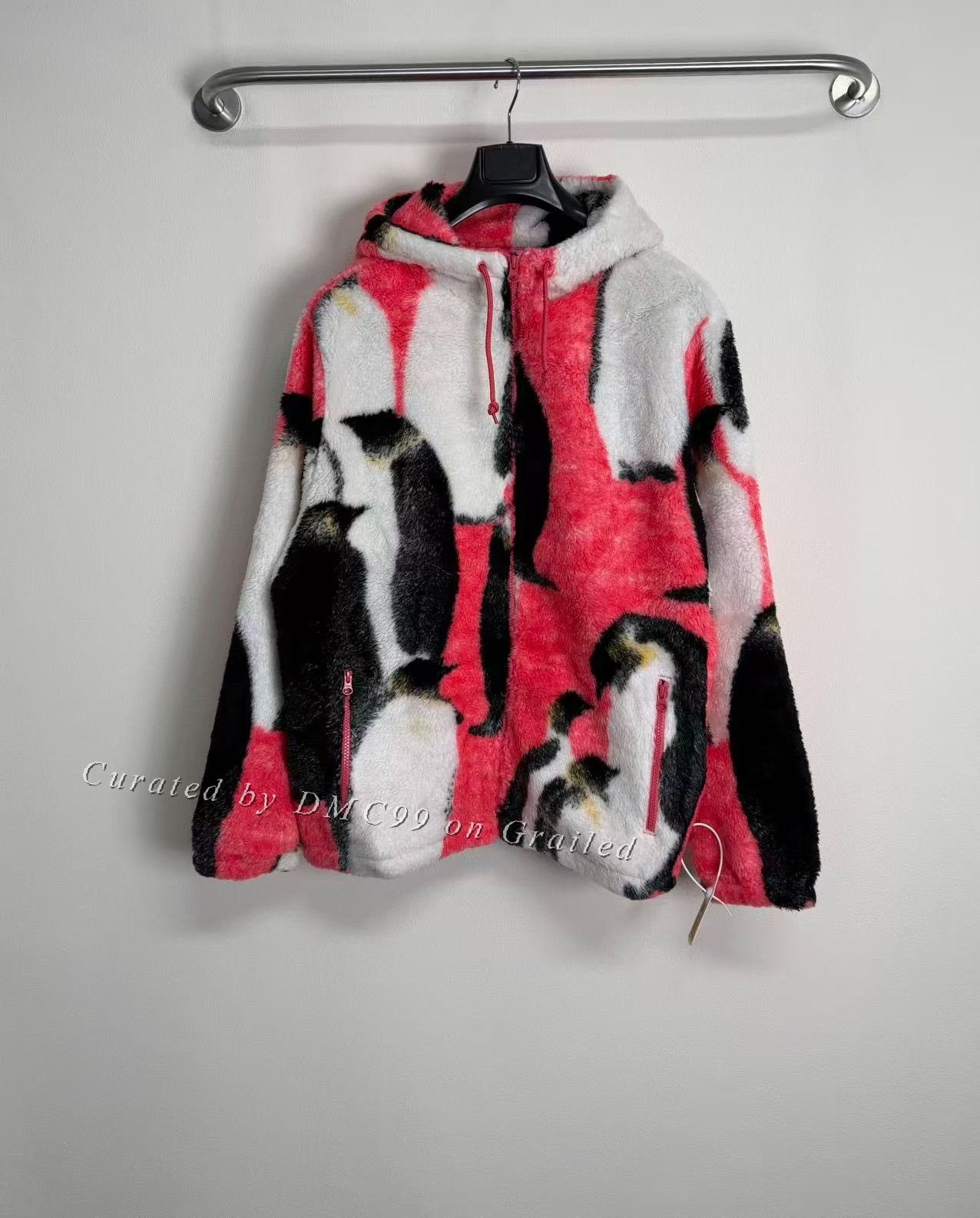 Supreme Supreme Penguins Hooded Fleece Jacket Size US L / EU 52-54 / 3 - 1 Thumbnail