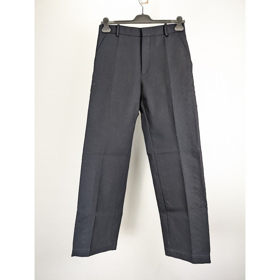 Bottega Veneta o1rshd1 Double Cotton Canvas Trousers in Black Size US 34 / EU 50 - 1 Thumbnail