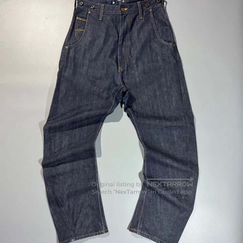 Vivienne Westwood Vivienne Westwood x Lee Curved Raw Denim Jeans. Size US 29 - 6 Thumbnail