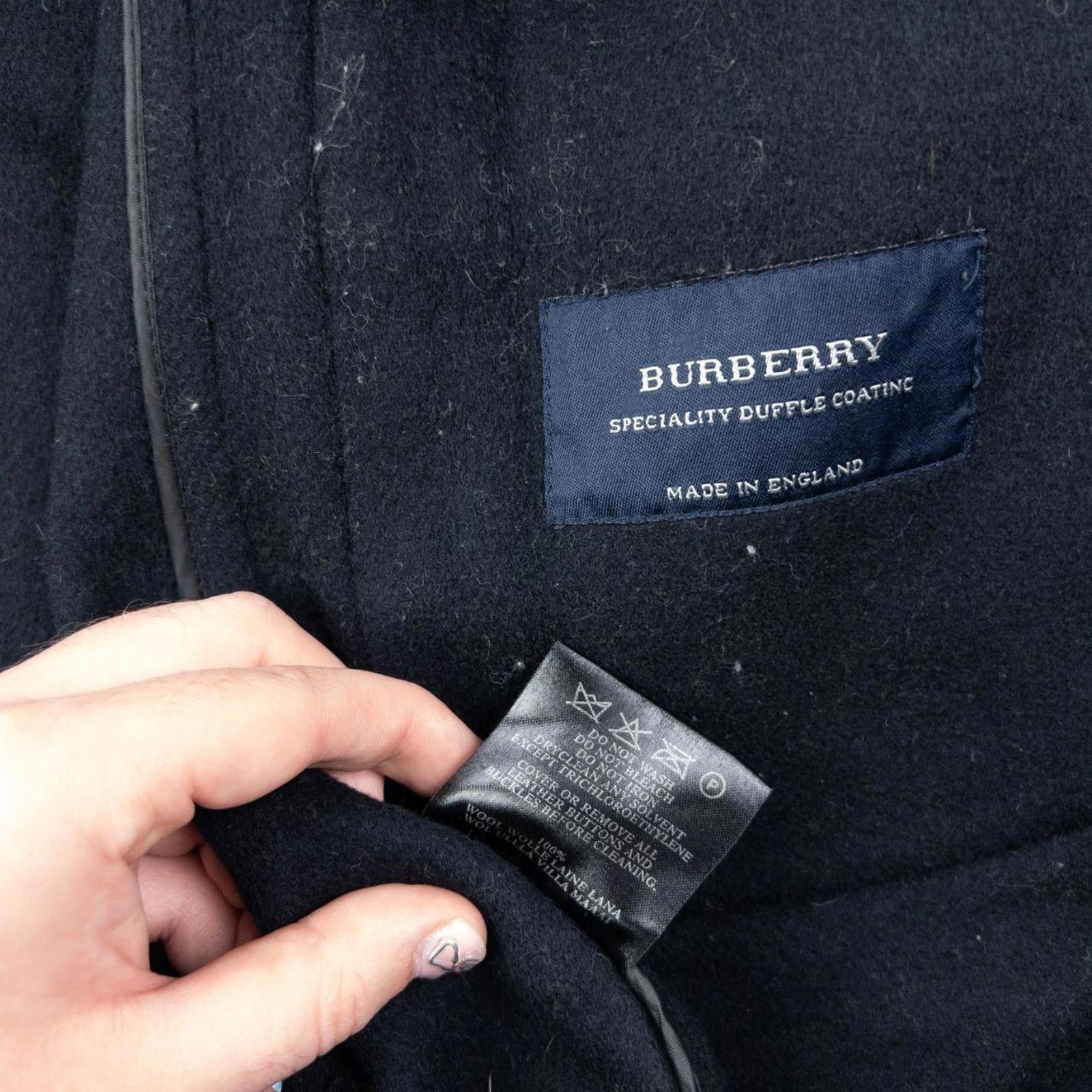 Burberry Vintage 2000s Burberry Nova Check Wool Duffle Jacket Size M Size US M / EU 48-50 / 2 - 6 Thumbnail