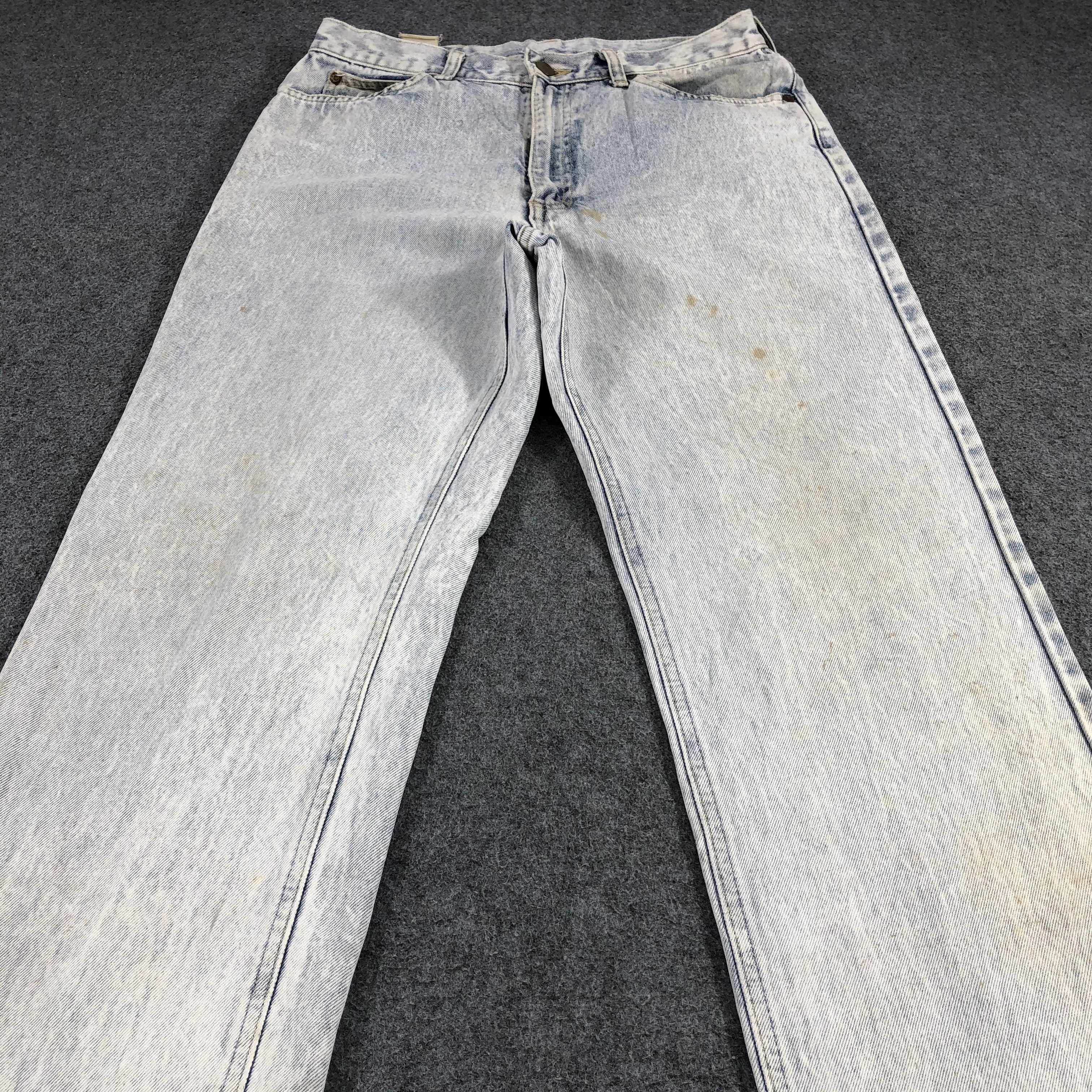 Lee × Vintage Vintage 90s Light Wash Lee Jeans-JM1435 Size US 30 / EU 46 - 3 Thumbnail