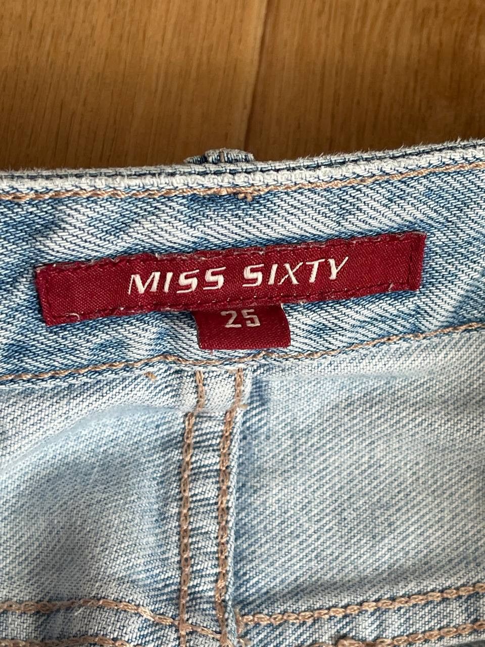 Miss Sixty Miss Sixty Jeans Faded Size 25" / US 0 / IT 36 - 10 Thumbnail
