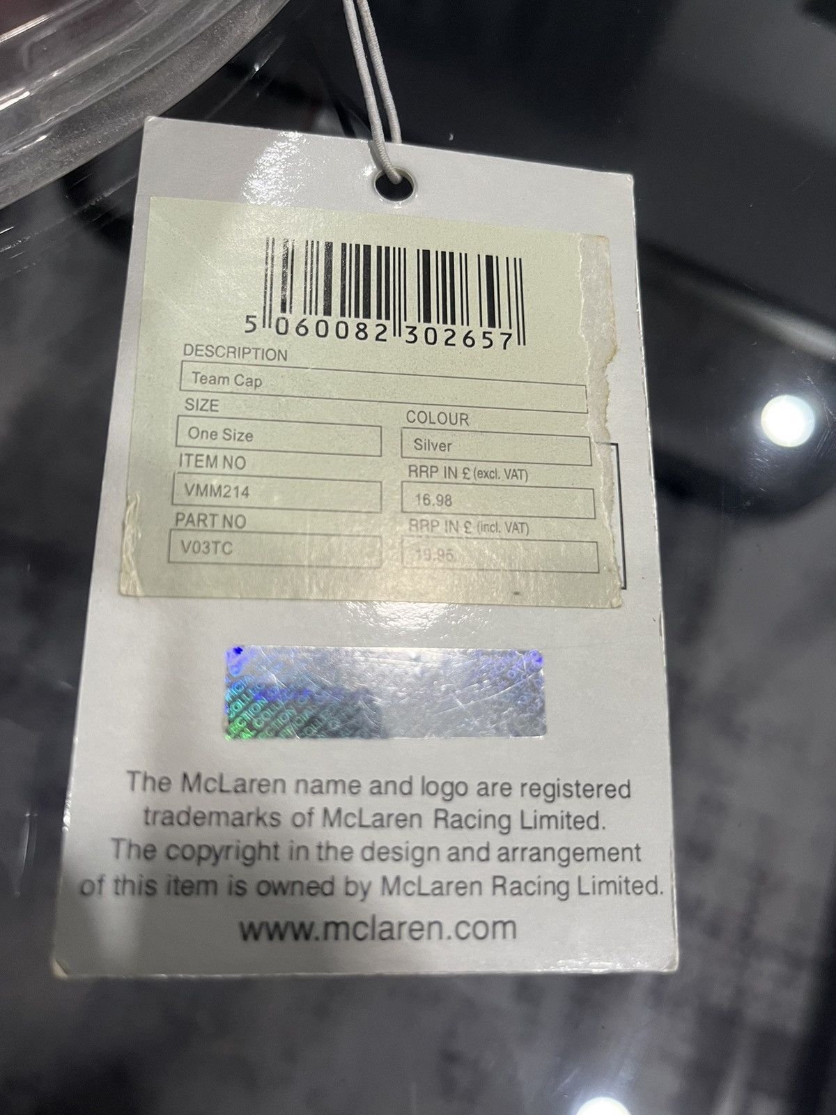 Formula 1 × Malcolm McLaren VODAFONE MCLAREN HAT Size ONE SIZE - 12 Thumbnail