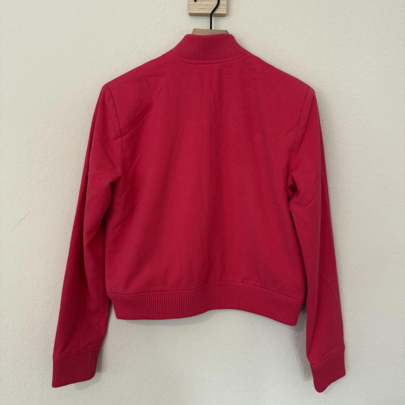 Other Jason Wu Jacket Women's S Hot Pink Collared Baseball Bomber Size S / US 4 / IT 40 - 3 Thumbnail