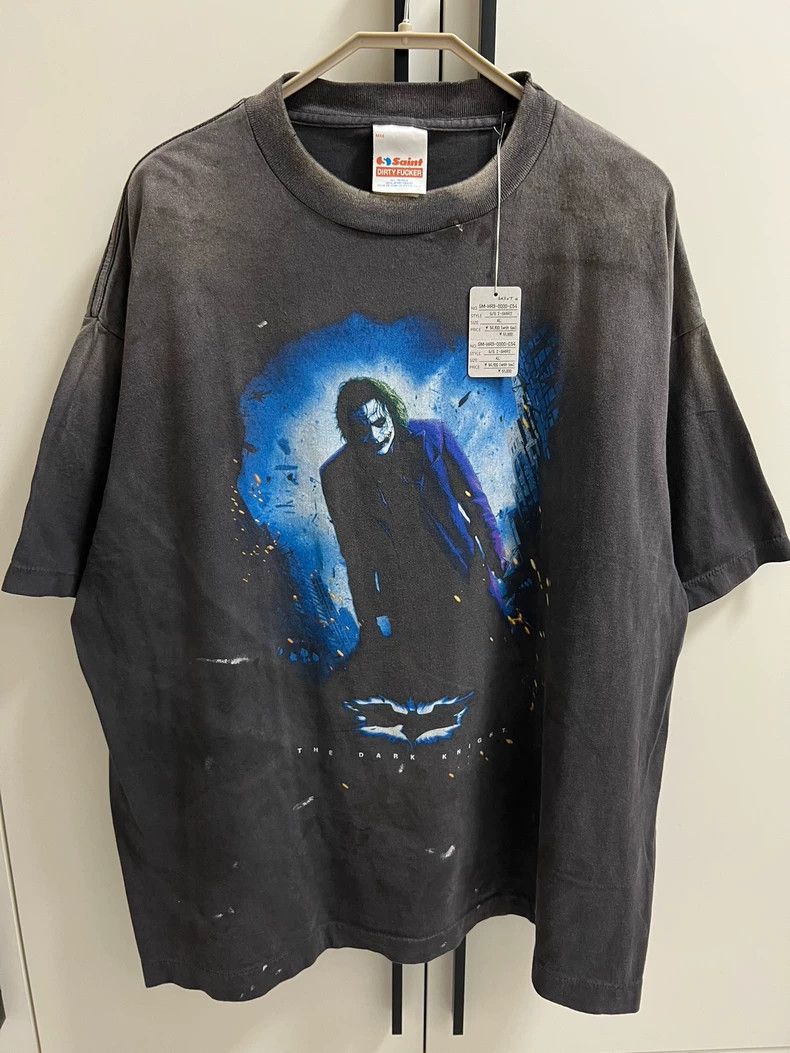 Saint Michael Saint Michael Dark Knight co-branded short sleeves Size US XL / EU 56 / 4 - 1 Thumbnail