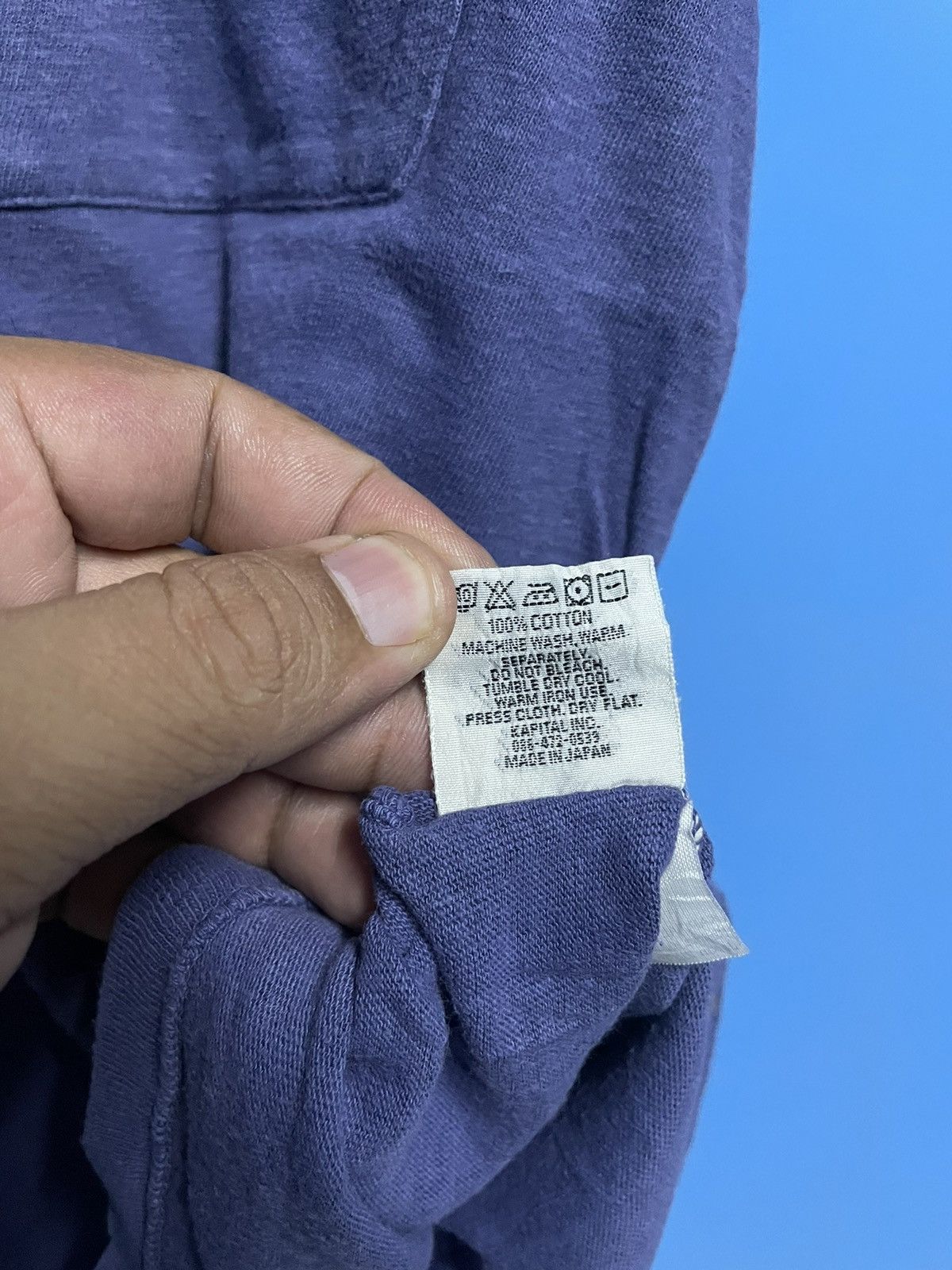 Kapital VINTAGE KAPITAL SINGLE POCKET SIZE 1 SHIRT Size US M / EU 48-50 / 2 - 4 Thumbnail