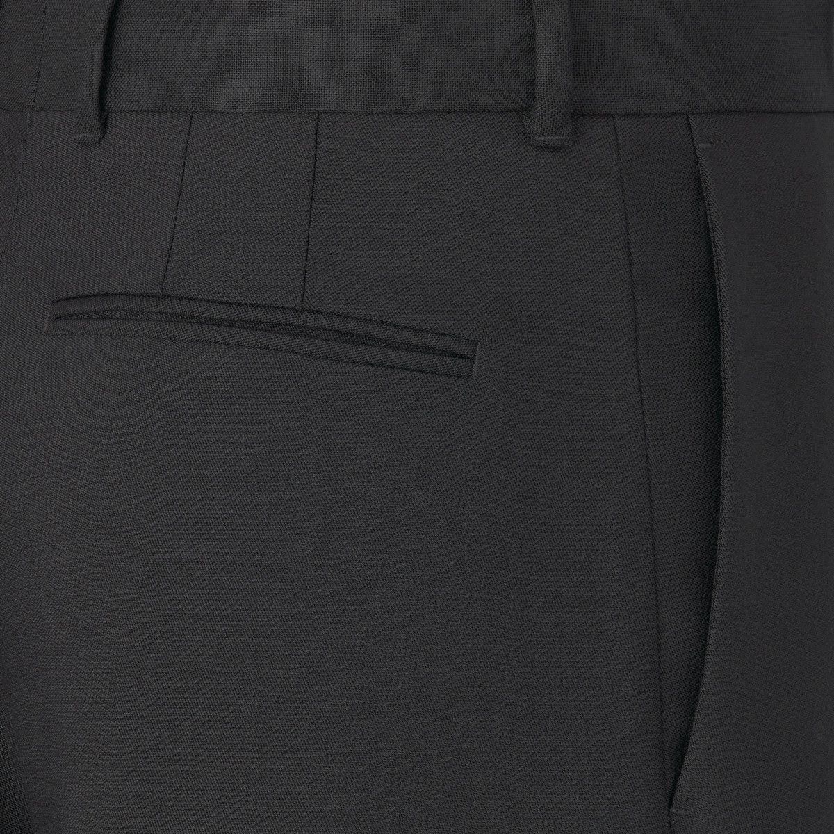 Dior o1bcso1str0226 Tailored Wide-Leg Pants in Black Size US 36 / EU 52 - 3 Thumbnail