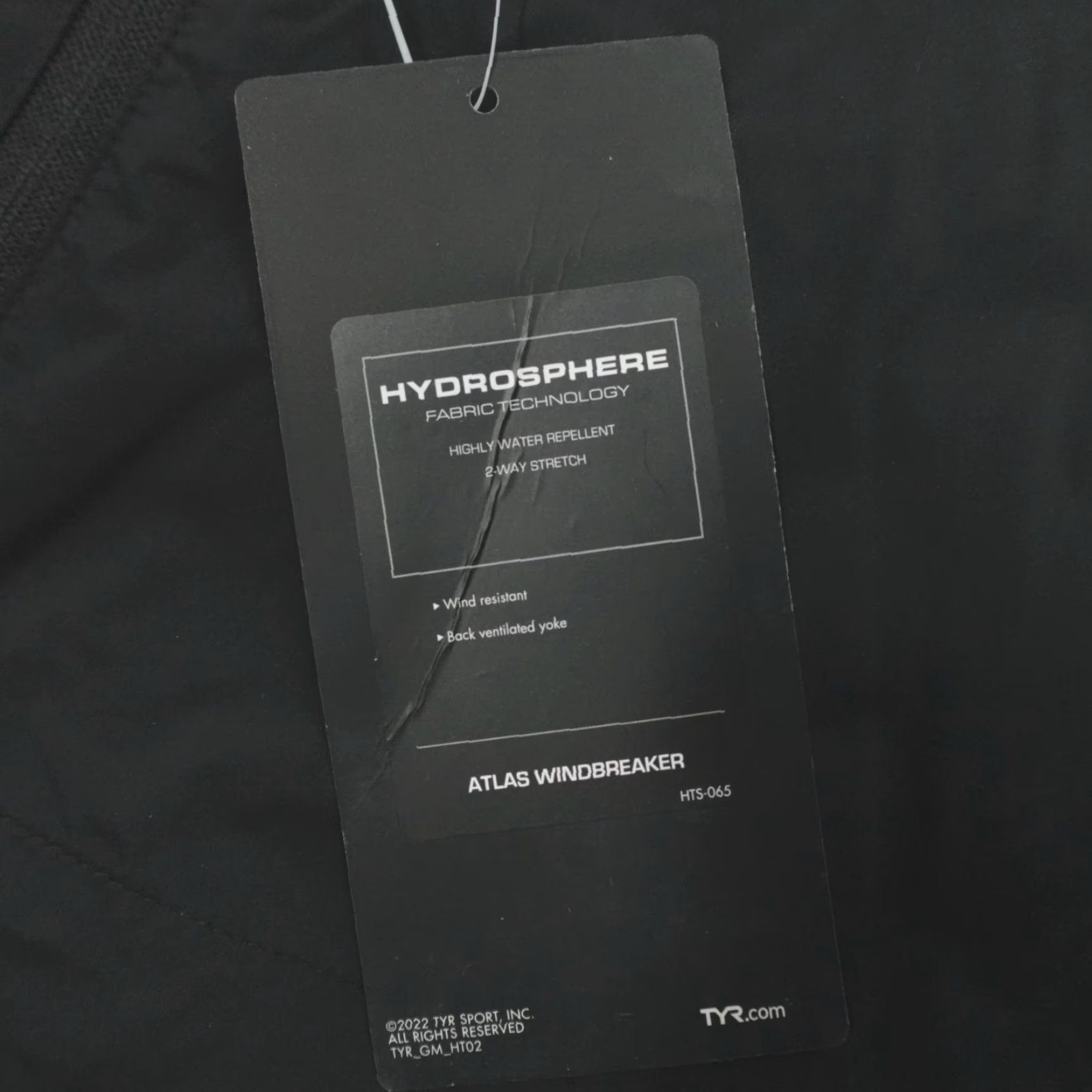 Vintage TYR Hydrosphere Atlas Windbreaker Jacket Women’s Size L Black Ventilated Zip Hooded Full Zip Lightweight Stretch Activewear Jacket Size L / US 10 / IT 46 - 3 Thumbnail