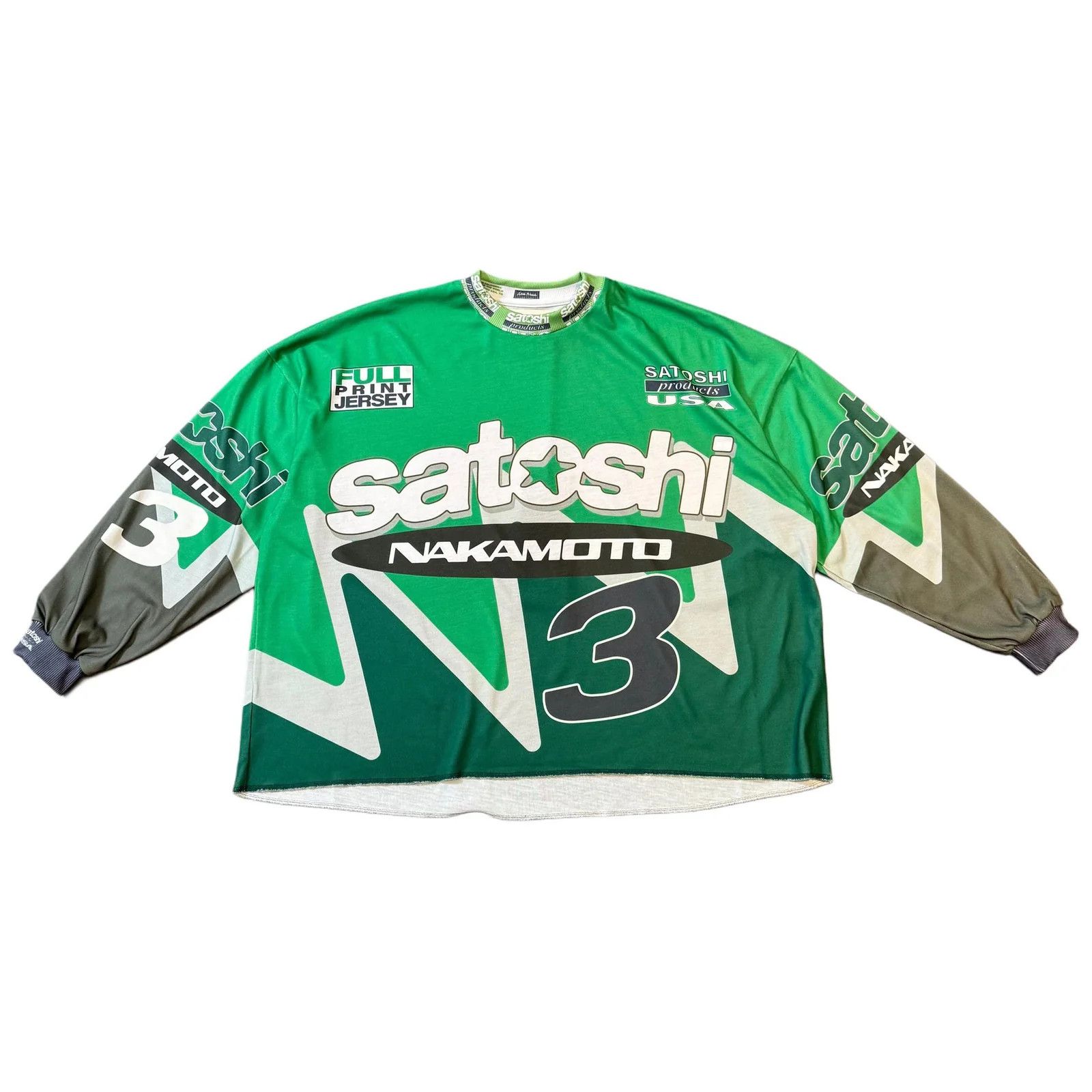 Satoshi Nakamoto Satoshi Nakamoto Moto Long Sleeve shirt Size US XL / EU 56 / 4 - 1 Thumbnail