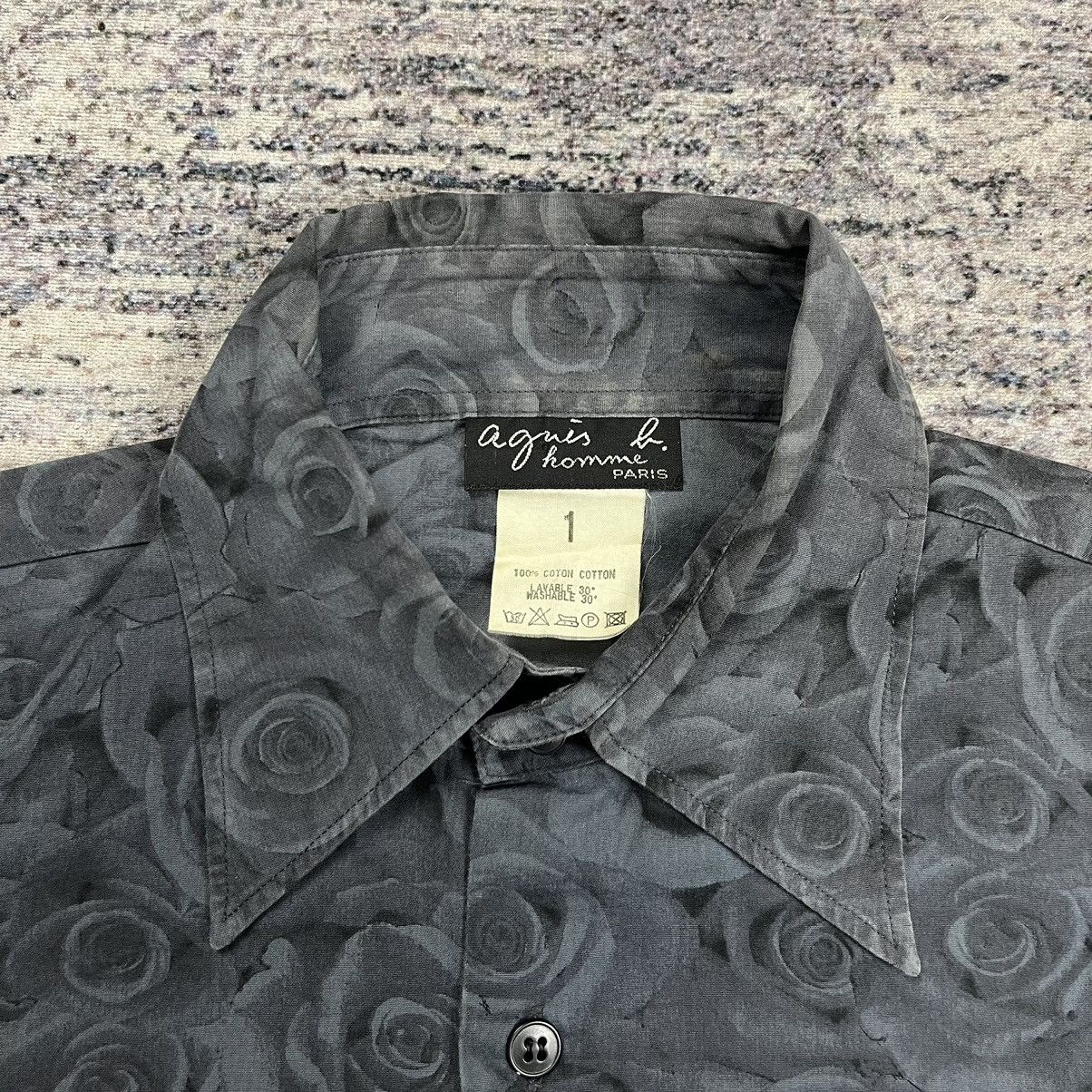 agnes b. Vintage Agnes B homme all over print flower shirt Size US S / EU 44-46 / 1 - 5 Thumbnail