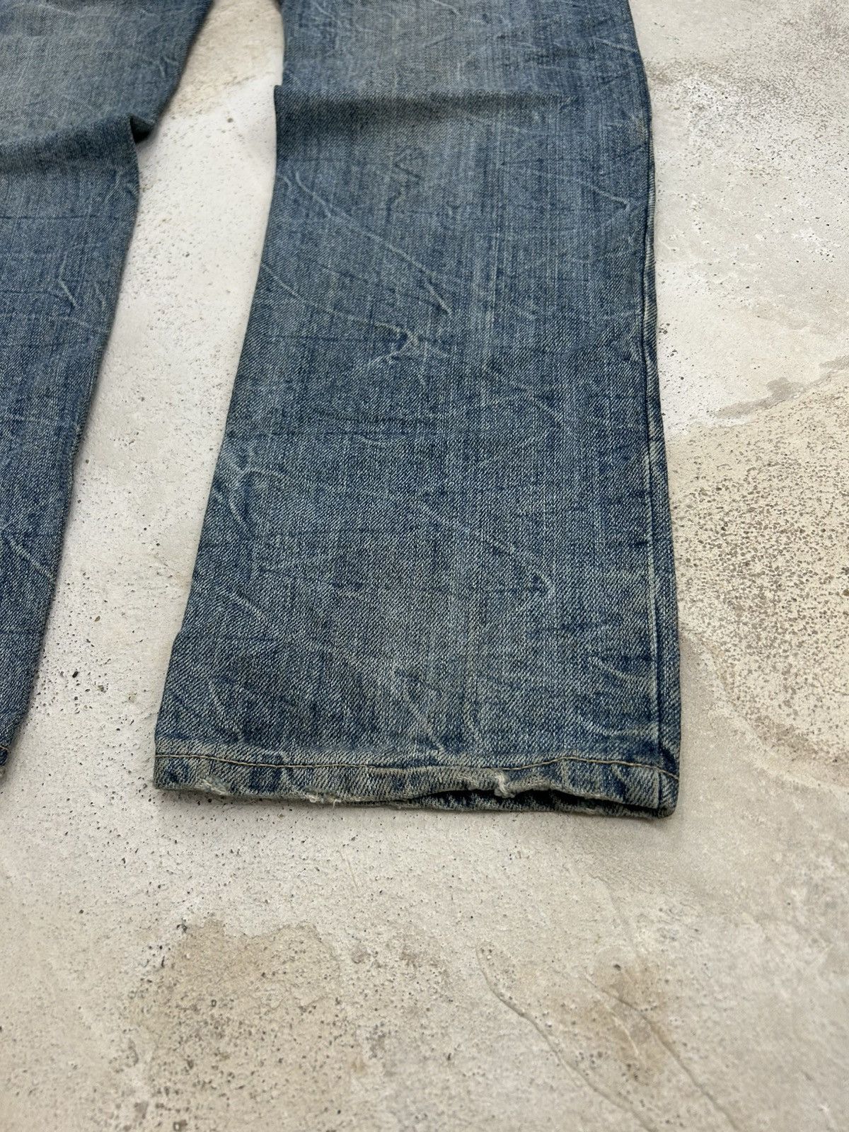 GOSTAR DE FUGA Vintage Funky Fruit Double Waist Distressed Embroidery Size US 32 / EU 48 - 4 Thumbnail