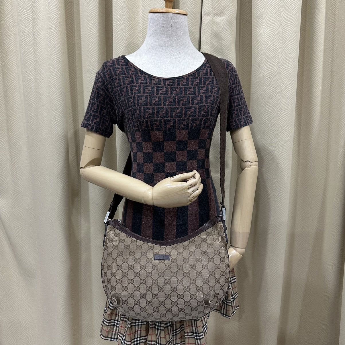 Gucci GUCCI GG CANVAS SHOULDER CROSSBODY BAG 15 Size ONE SIZE - 19 Thumbnail