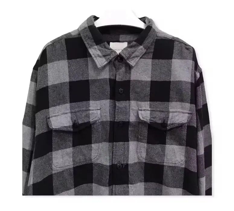 American Eagle Outfitters American Eagle Plaid Tartan Flannel Shirt Size US XL / EU 56 / 4 - 2 Thumbnail