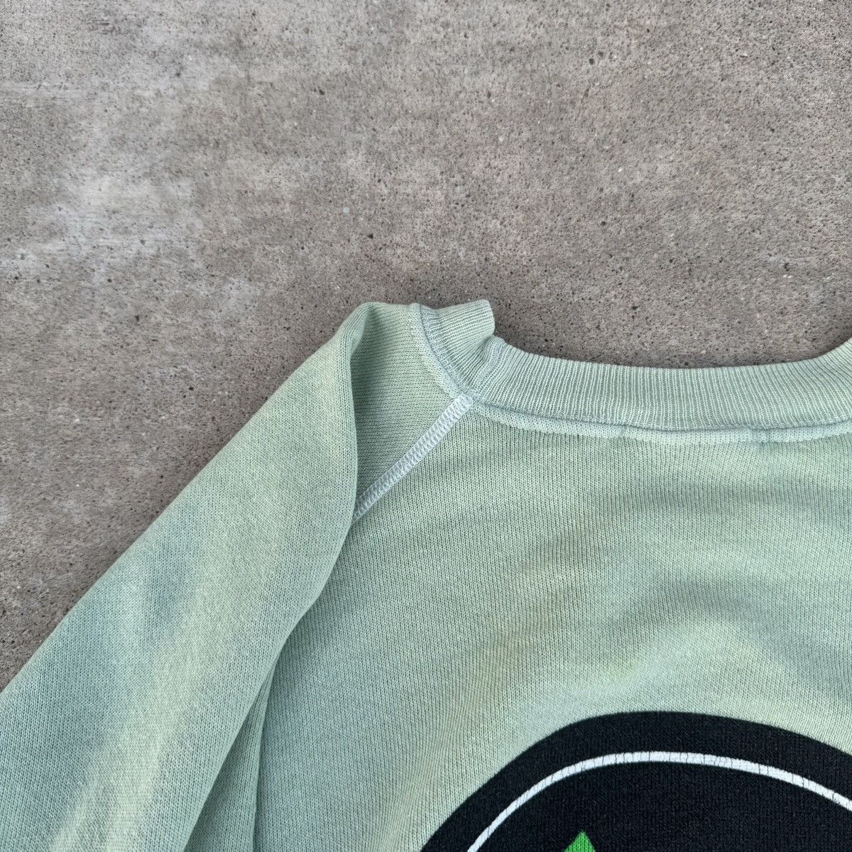 Hanes Vintage 90s USA Made Earth Tone Green Maui Crewneck Fits S Size US S / EU 44-46 / 1 - 12 Thumbnail
