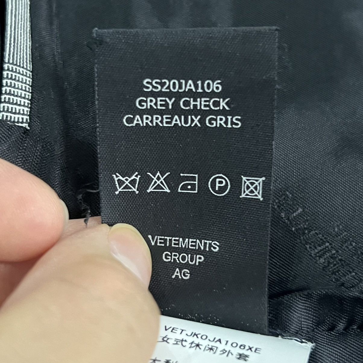 Vetements Vetements SS20 Runway Cut-Out Sleeve Blazer Size 44S - 20 Thumbnail