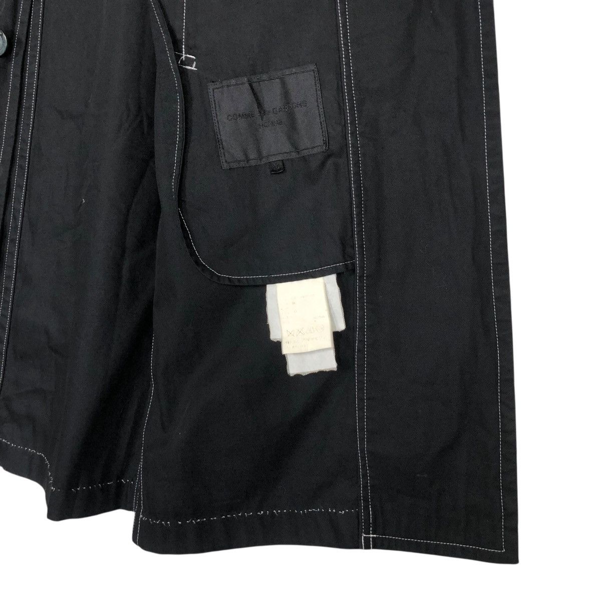 Comme des Garcons Homme Comme Des Garcons Homme S/S 1998 Rope Stitching Car Coat Size US M / EU 48-50 / 2 - 12 Thumbnail