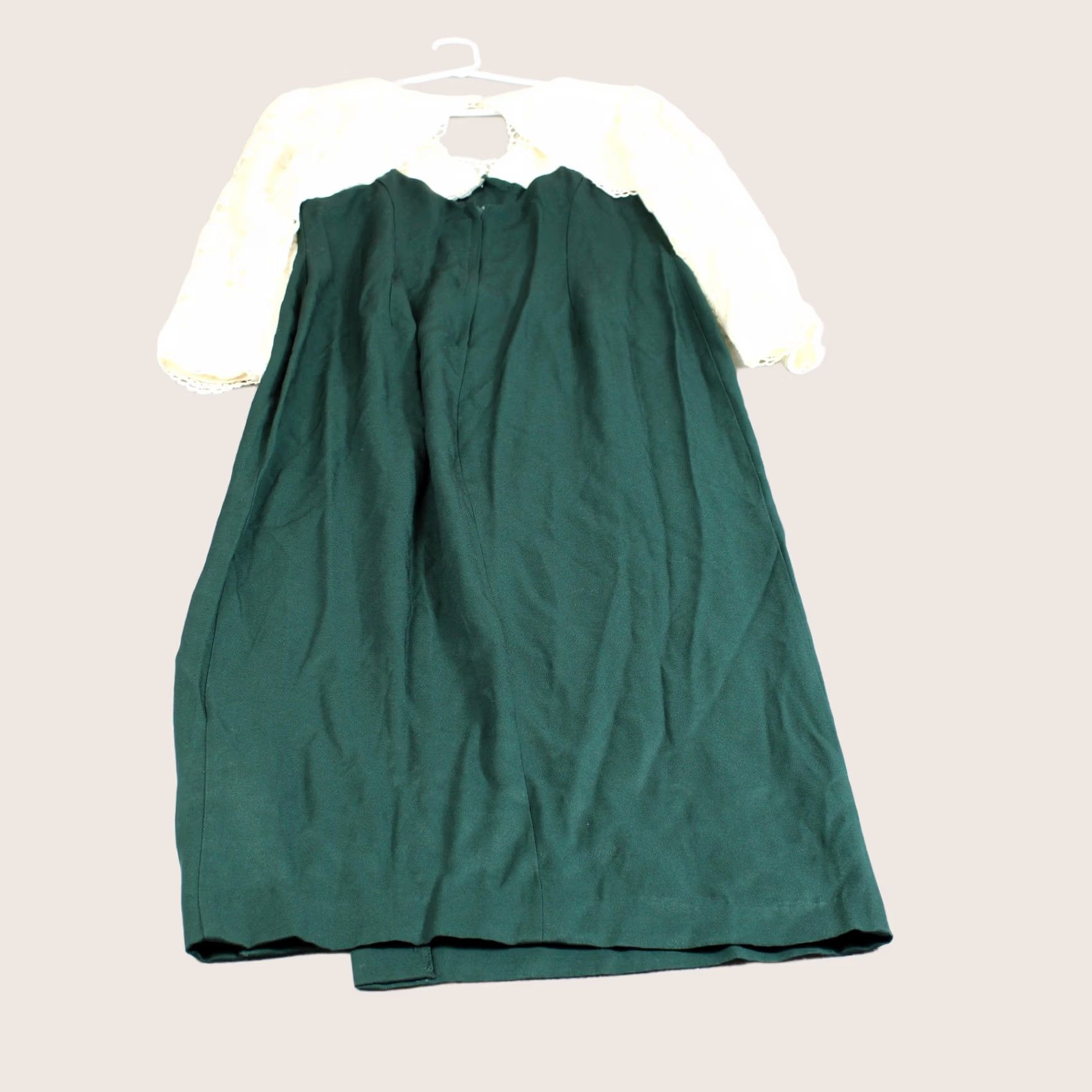 Vintage VINTAGE Scott McClintock Dress Women 12 Green Lace Sheath Maxi Formal Coquette Size XL / US 12-14 / IT 48-50 - 1 Thumbnail