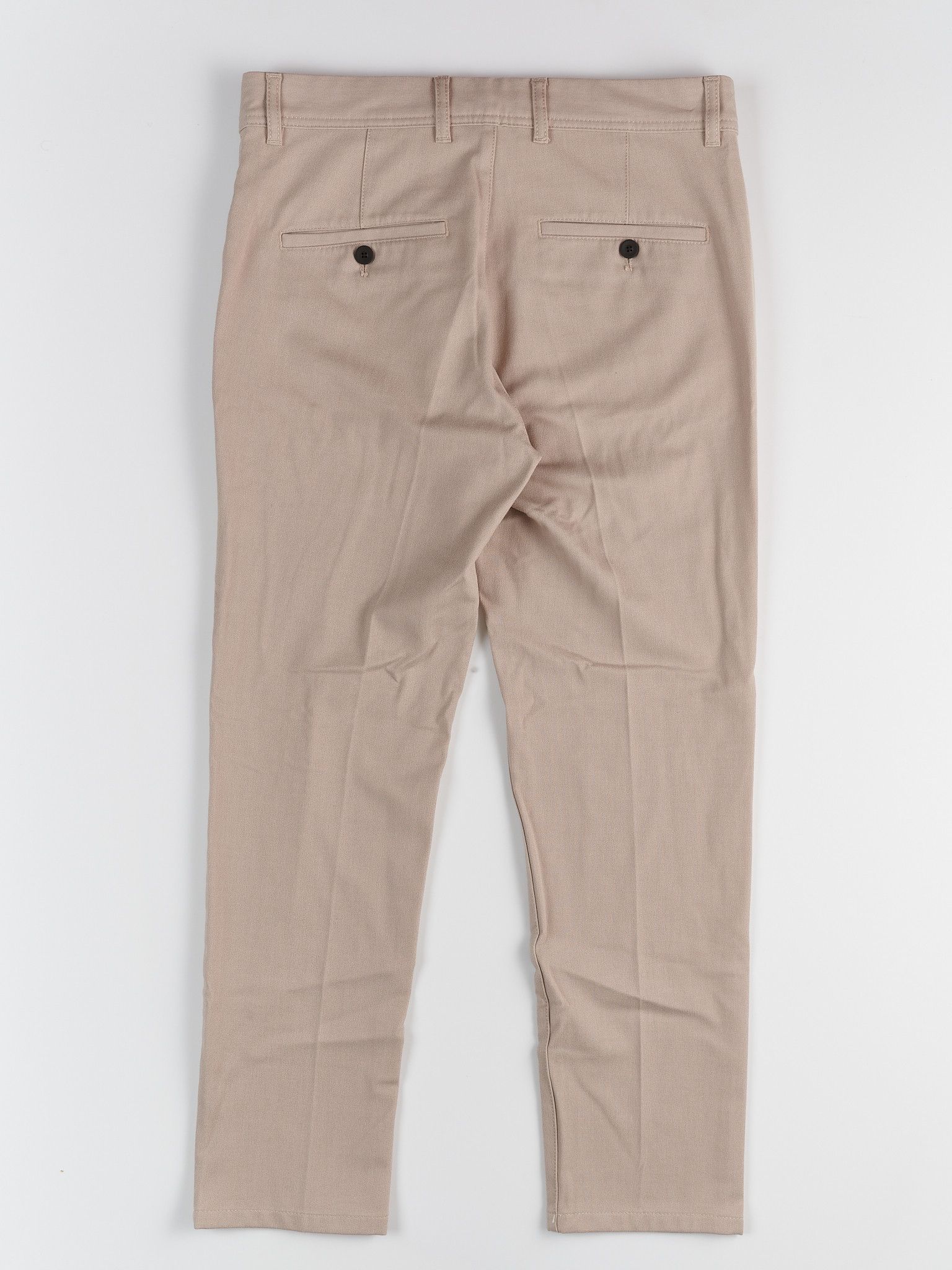 Zara ZARA STRAIGHT FIT CHINO PANTS CREME Size US 29 - 6 Thumbnail