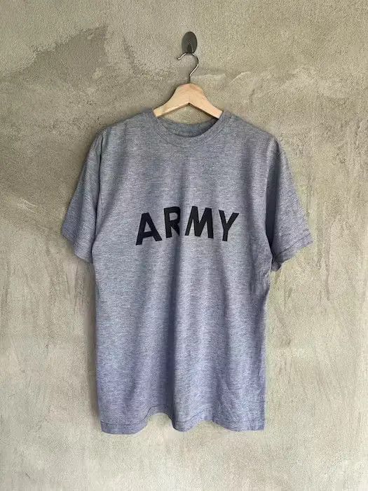 Vintage Vintage Army Spell Out Tshirt Size US M / EU 48-50 / 2 - 2 Thumbnail