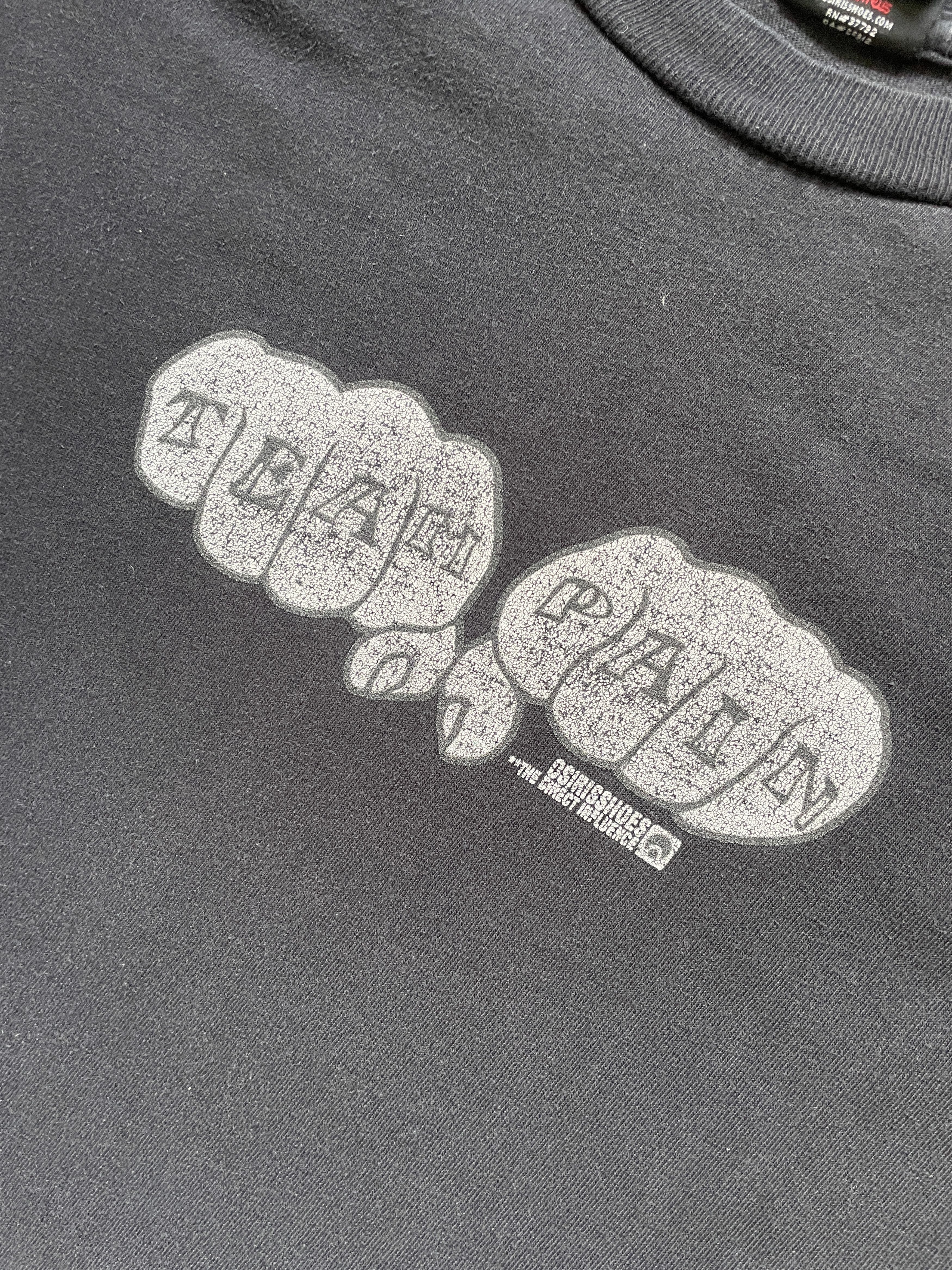 Osiris VINTAGE Y2K OSIRIS SKATE TEAM PAIN BLACK WASHED TEE Size US L / EU 52-54 / 3 - 3 Thumbnail