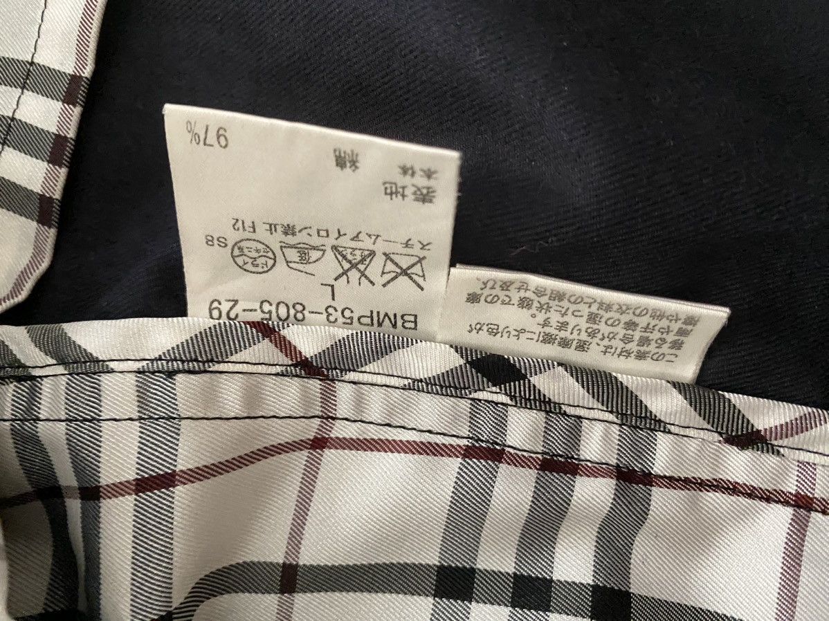 Burberry × Vintage Vintage BURBERRY LOGO Jacket Silver Button Punk design rare Size US L / EU 52-54 / 3 - 17 Thumbnail