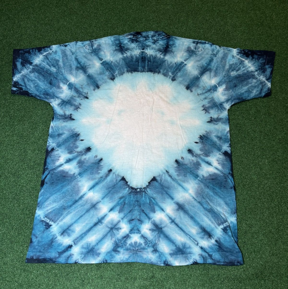 Vintage Vintage 90s New York City Map Central Park Tie Dye T Shirt Size US XL / EU 56 / 4 - 5 Thumbnail