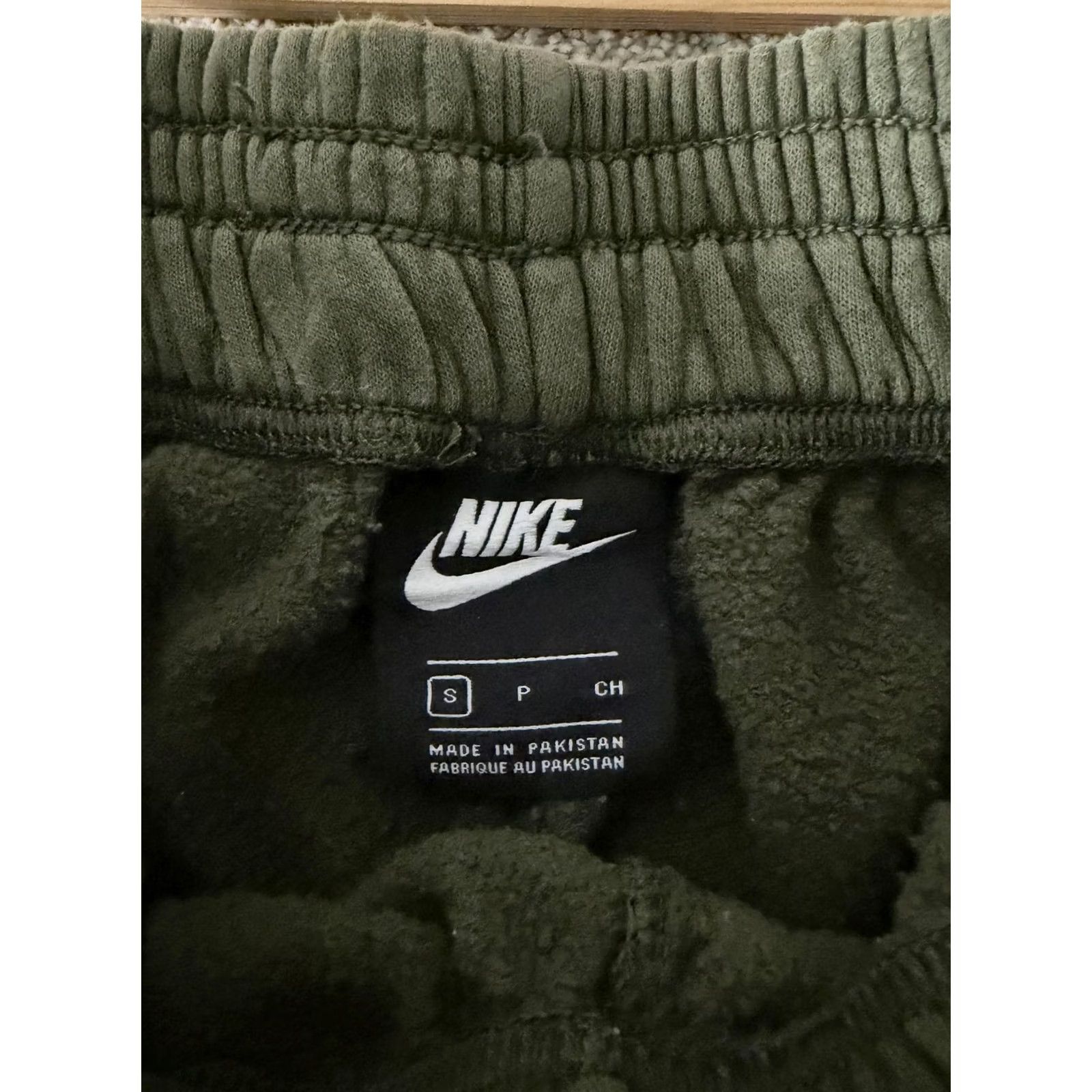 Nike Nike Sweatpants Jogger Mens Small Green Fleece Elastic Waist Swoosh BV4089-325 Size US 29 - 5 Thumbnail