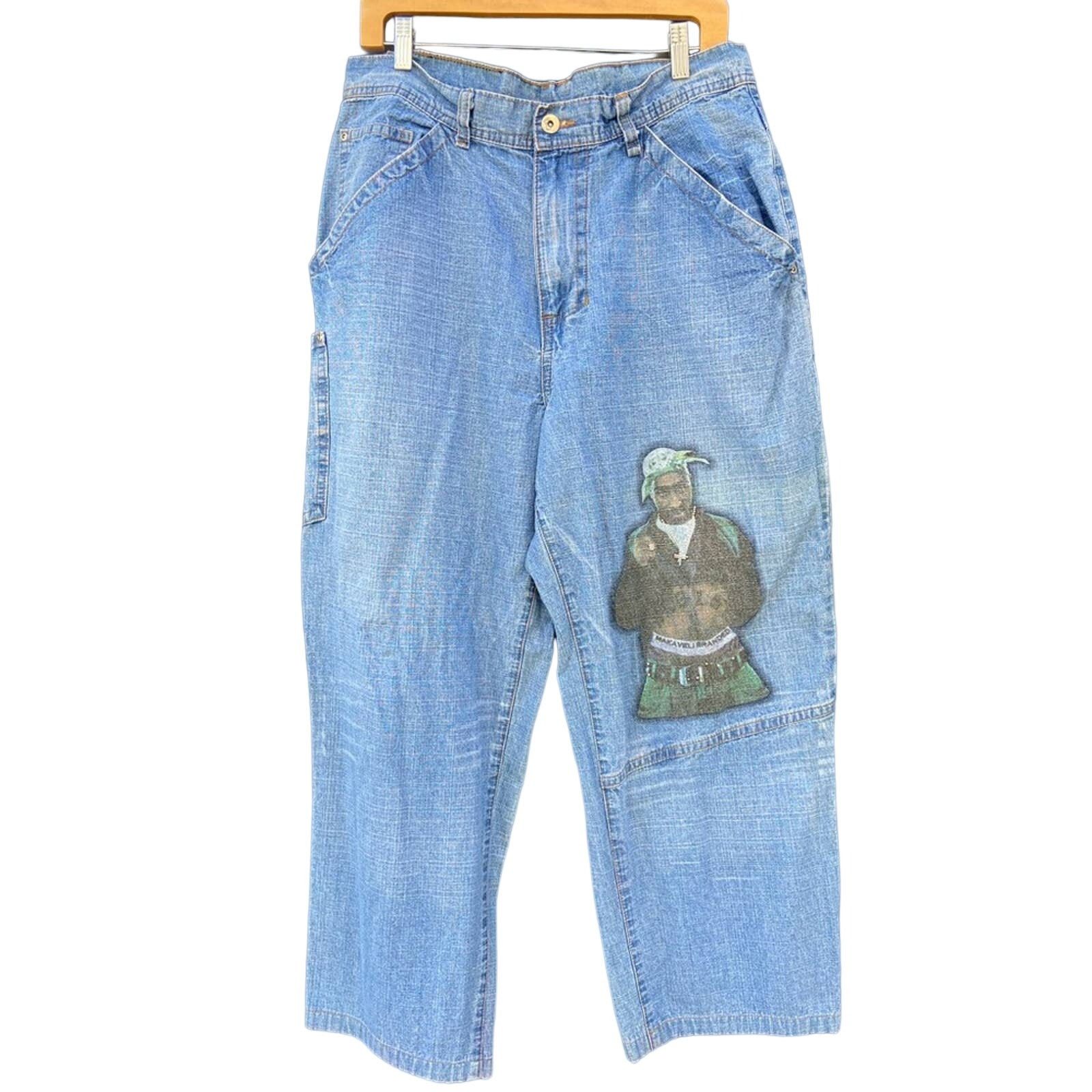 Makaveli RARE vintage Tupac jeans— Makaveli brand Size US 36 / EU 52 - 2 Thumbnail