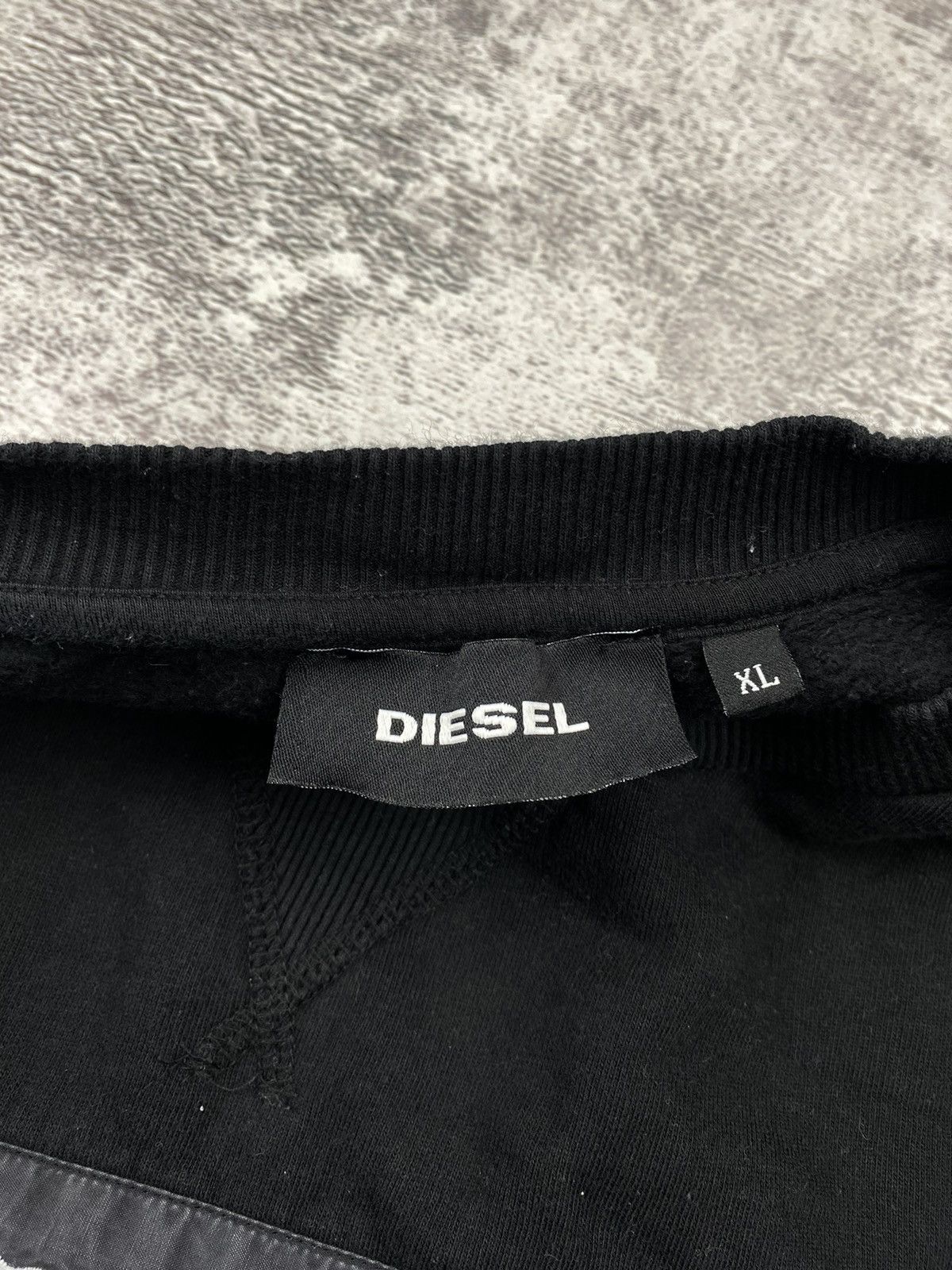 Diesel Japanese Rare Big Logo Diesel Brave The Only Sweatshirt Size US XL / EU 56 / 4 - 6 Thumbnail