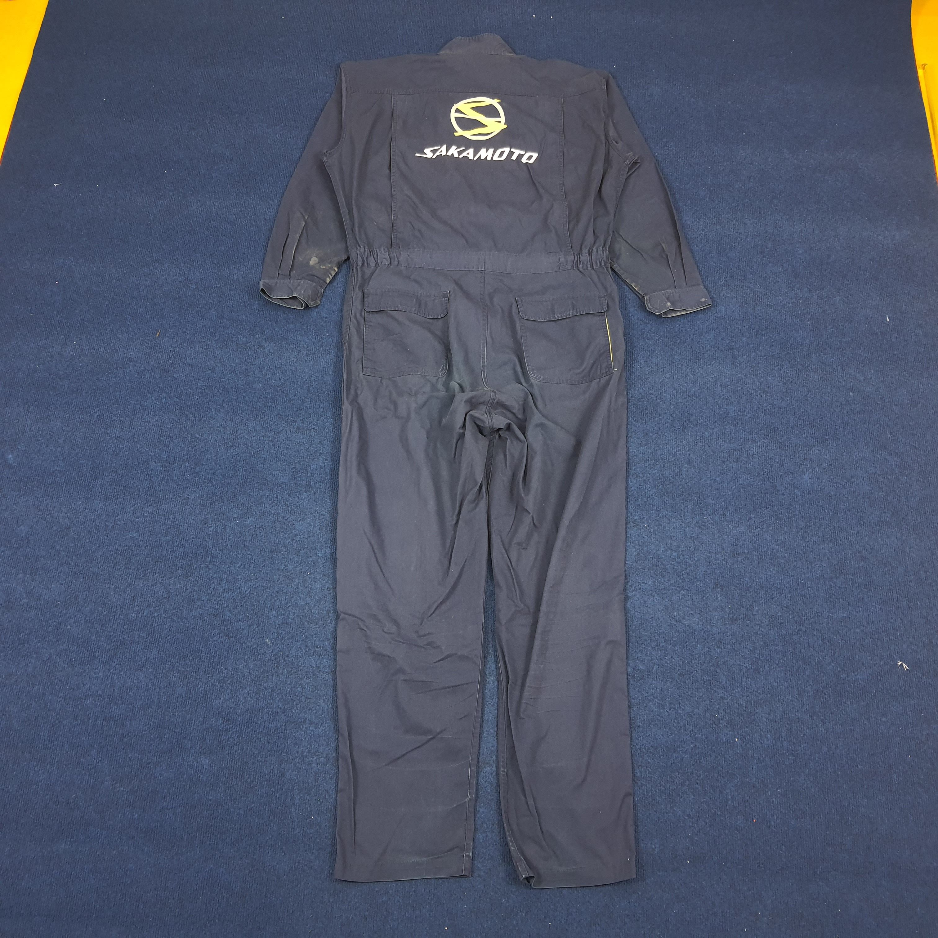Japanese Brand × Vintage Vintage Sakamoto Japanese Brand Workwear Coverall Size US L / EU 52-54 / 3 - 1 Thumbnail