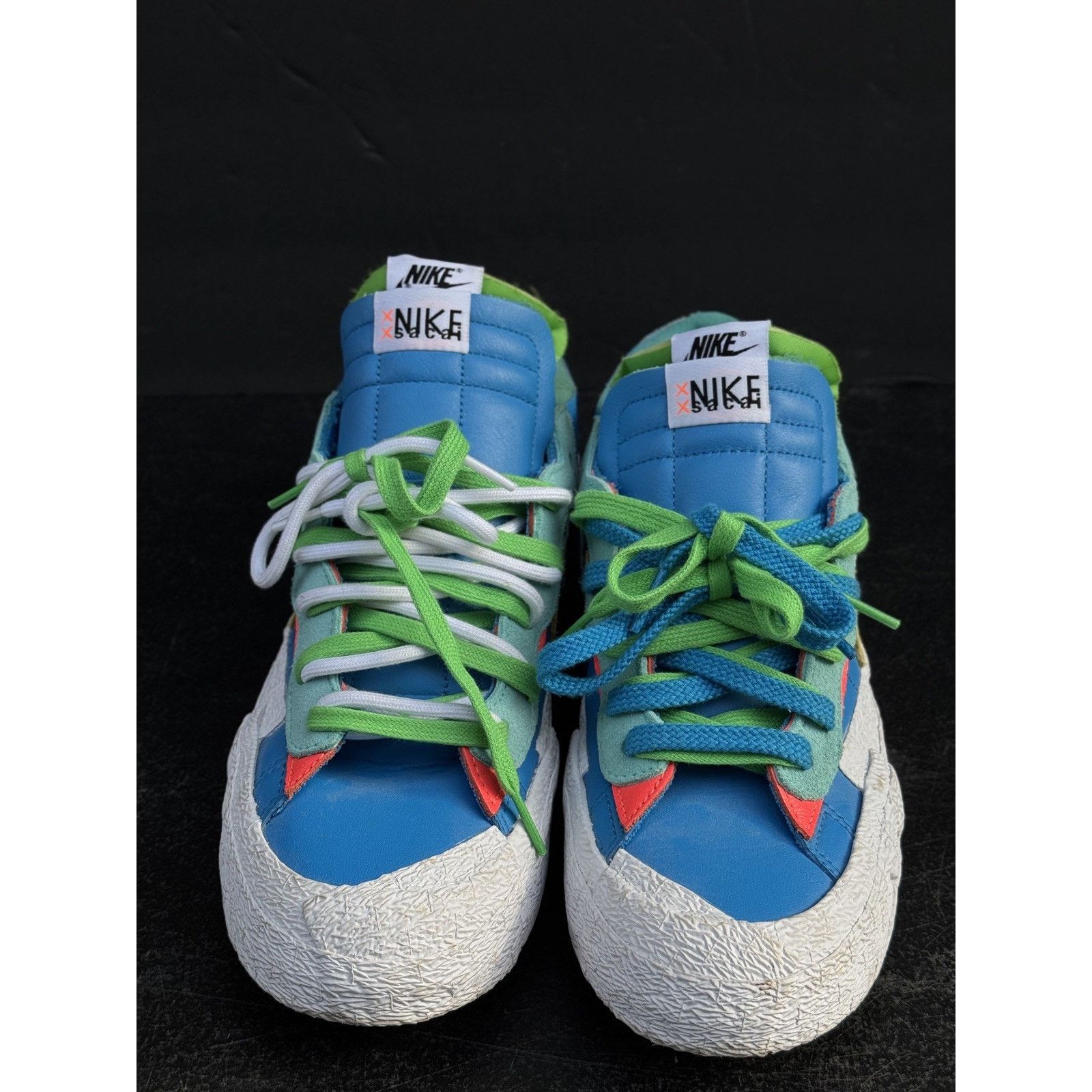 Nike Nike Blazer Low x KAWS x sacai Neptune Blue size 10 no box Size US 10 / EU 43 - 4 Thumbnail
