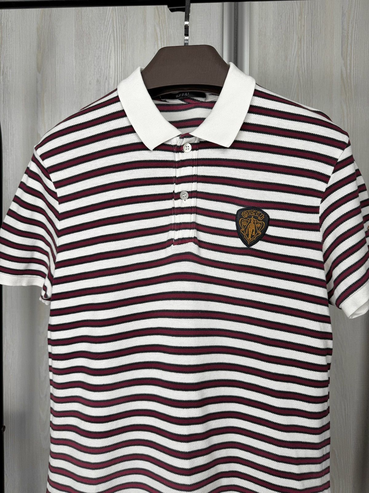 Gucci Gucci Striped Red White Polo shirt rare Size US S / EU 44-46 / 1 - 3 Thumbnail