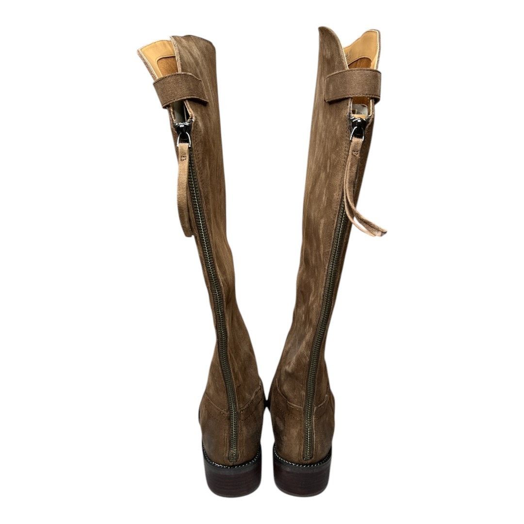 Franco Sarto Franco Sarto Brenna Brown Suede Boots Size 8 Wide Calf Size US 8 / IT 38 - 3 Thumbnail