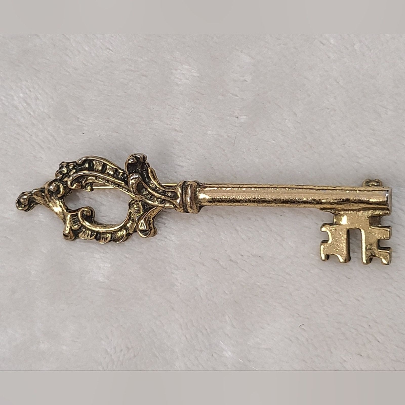 Vintage Vintage Zentall Skeleton Key Brooch Size ONE SIZE - 1 Thumbnail