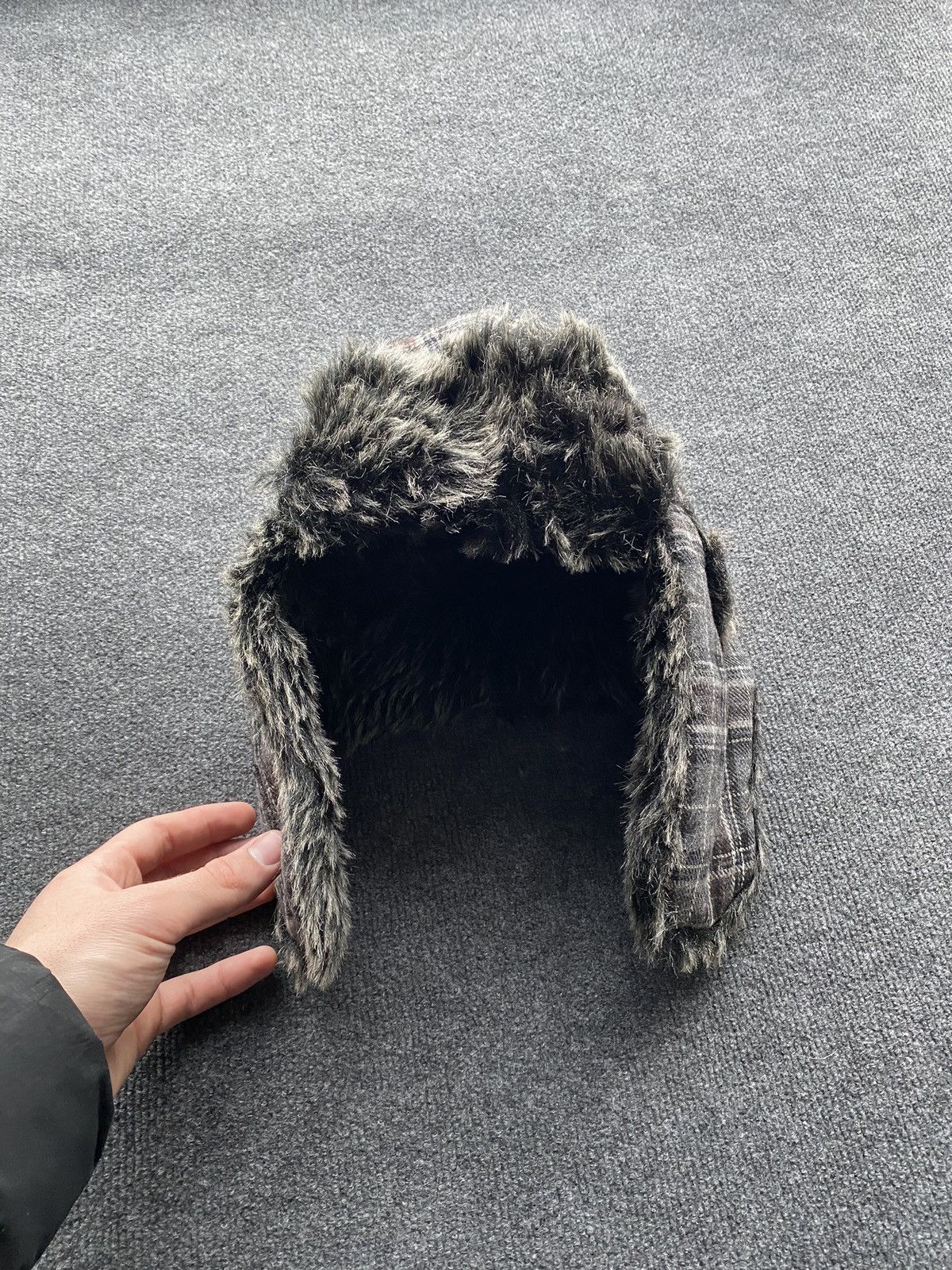 The Unbranded Brand 🔥Opium punk trapper hat fur fuzzy mohair ushanka hay os Size ONE SIZE - 20 Thumbnail