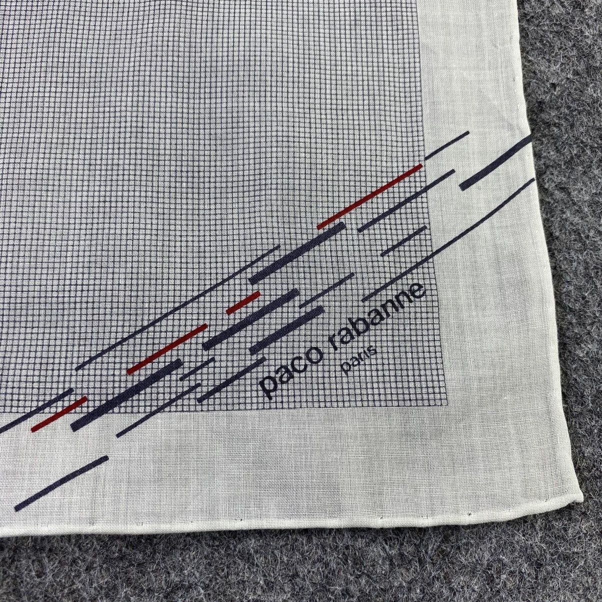 Paco Rabanne × Vintage Paco Rabanne Handkerchief / Bandana / Neckerchief-B870 Size ONE SIZE - 5 Thumbnail