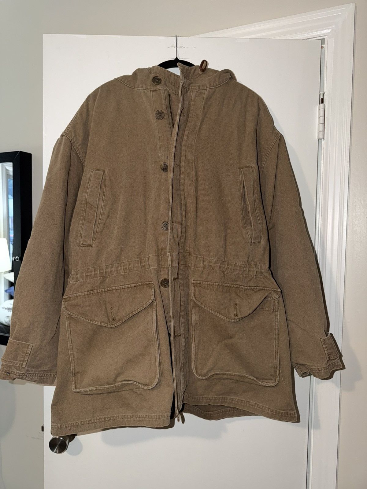Abercrombie & Fitch Vintage Abercrombie & Fitch Brown Heavyweight Jacket Size L Size US L / EU 52-54 / 3 - 1 Thumbnail