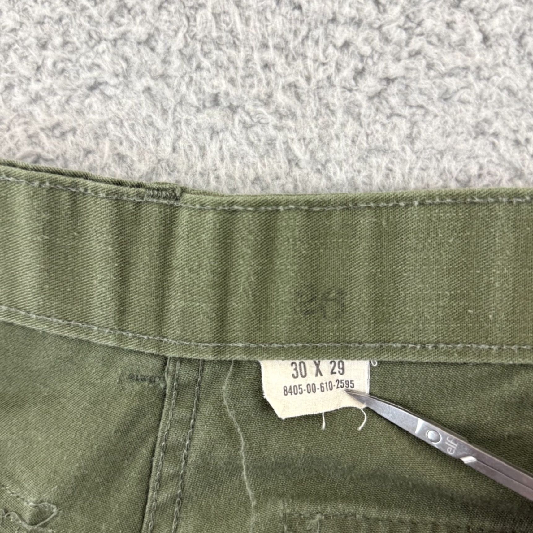 Vintage VINTAGE US Army OG-507 Fatigue Pants Adult 28x29 Green Military Utility Trousers Size US 28 / EU 44 - 5 Thumbnail