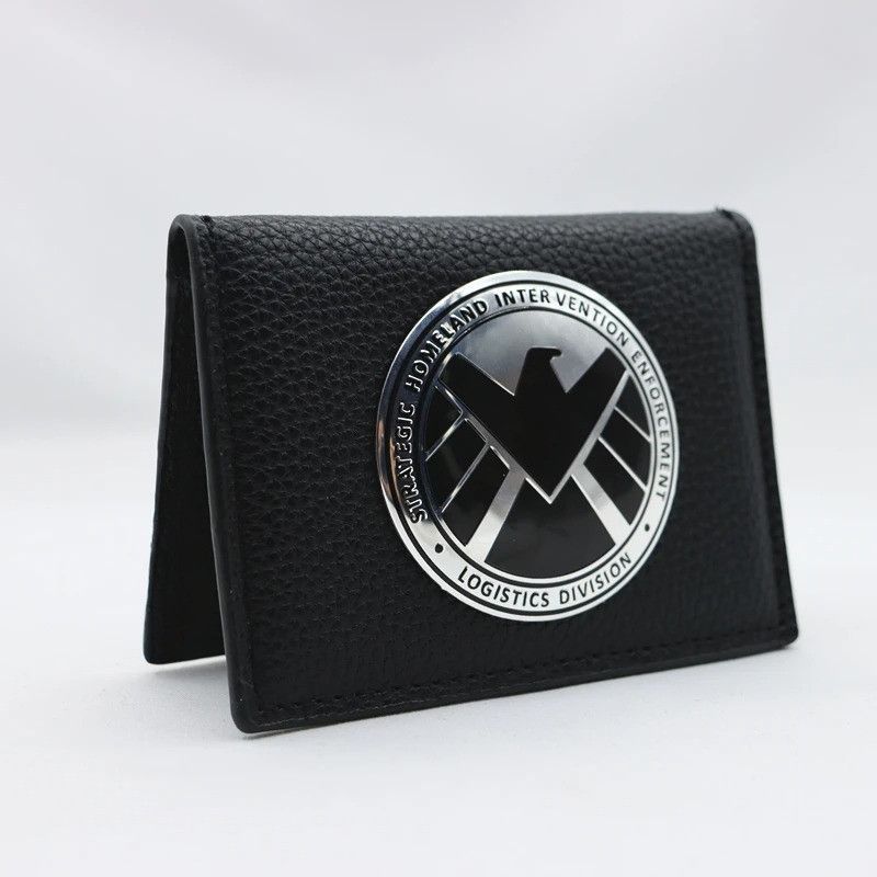 Japanese Brand × Vintage Card Wallet Holder with Metal Badge Size ONE SIZE - 2 Thumbnail