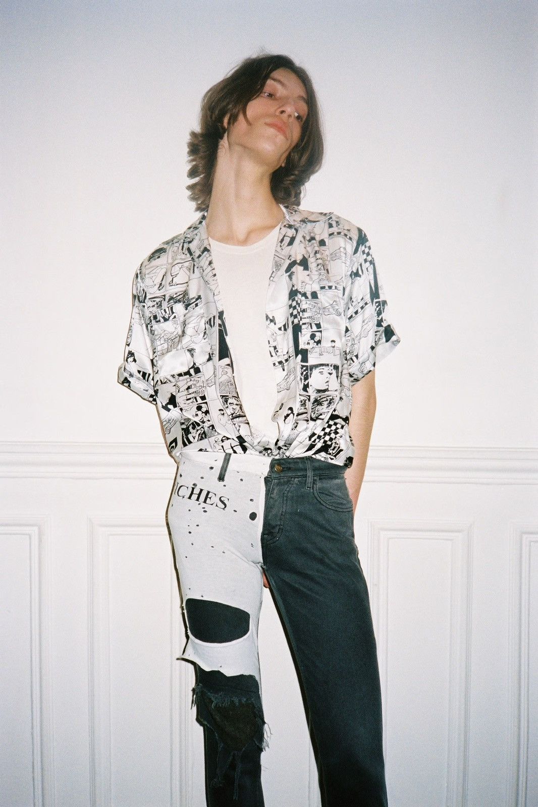 Enfants Riches Deprimes enfants riches deprimes 19aw silk shirt Size US M / EU 48-50 / 2 - 6 Thumbnail
