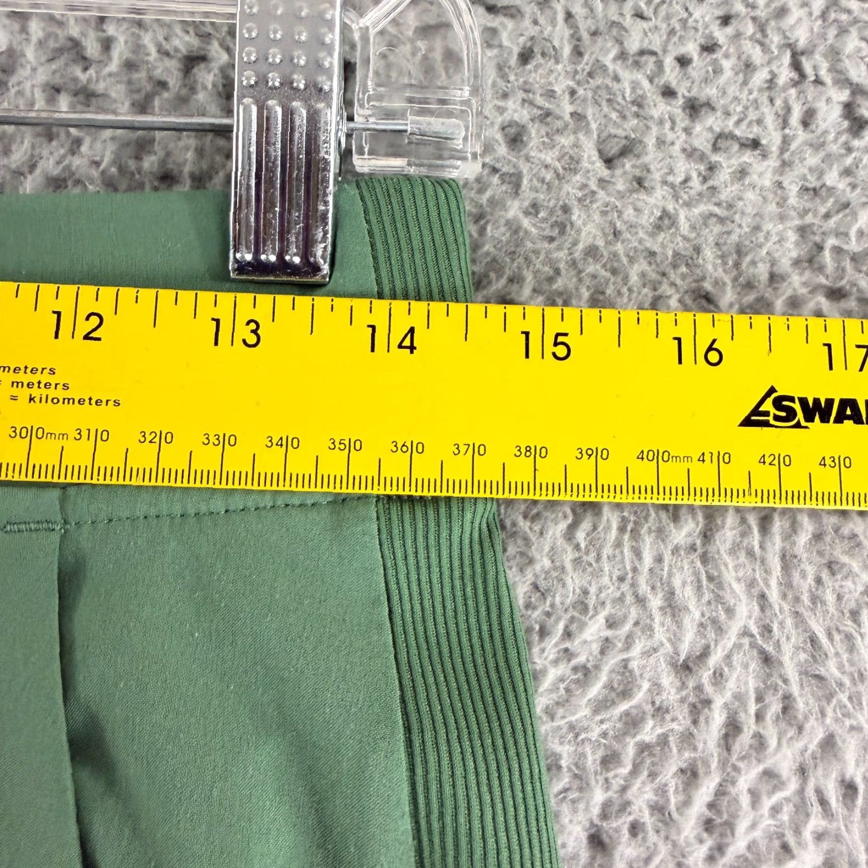 Athleta Athleta Brooklyn Ankle Pant Womens Size 4 Green Pull On Straight Leg Lightweight Size 27" / US 4 / IT 40 - 4 Thumbnail