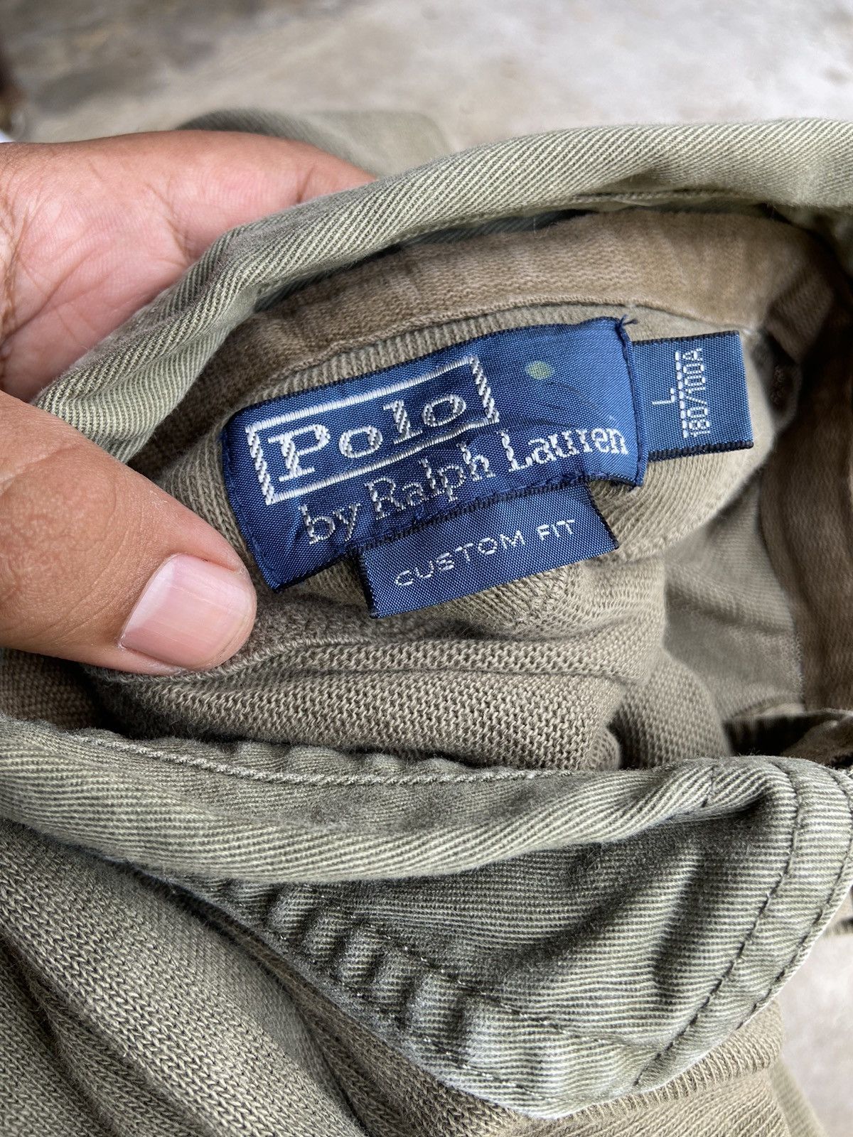 Polo Ralph Lauren 1990s Polo Ralph Lauren Essential Military 2nd Regiment Size US L / EU 52-54 / 3 - 6 Thumbnail
